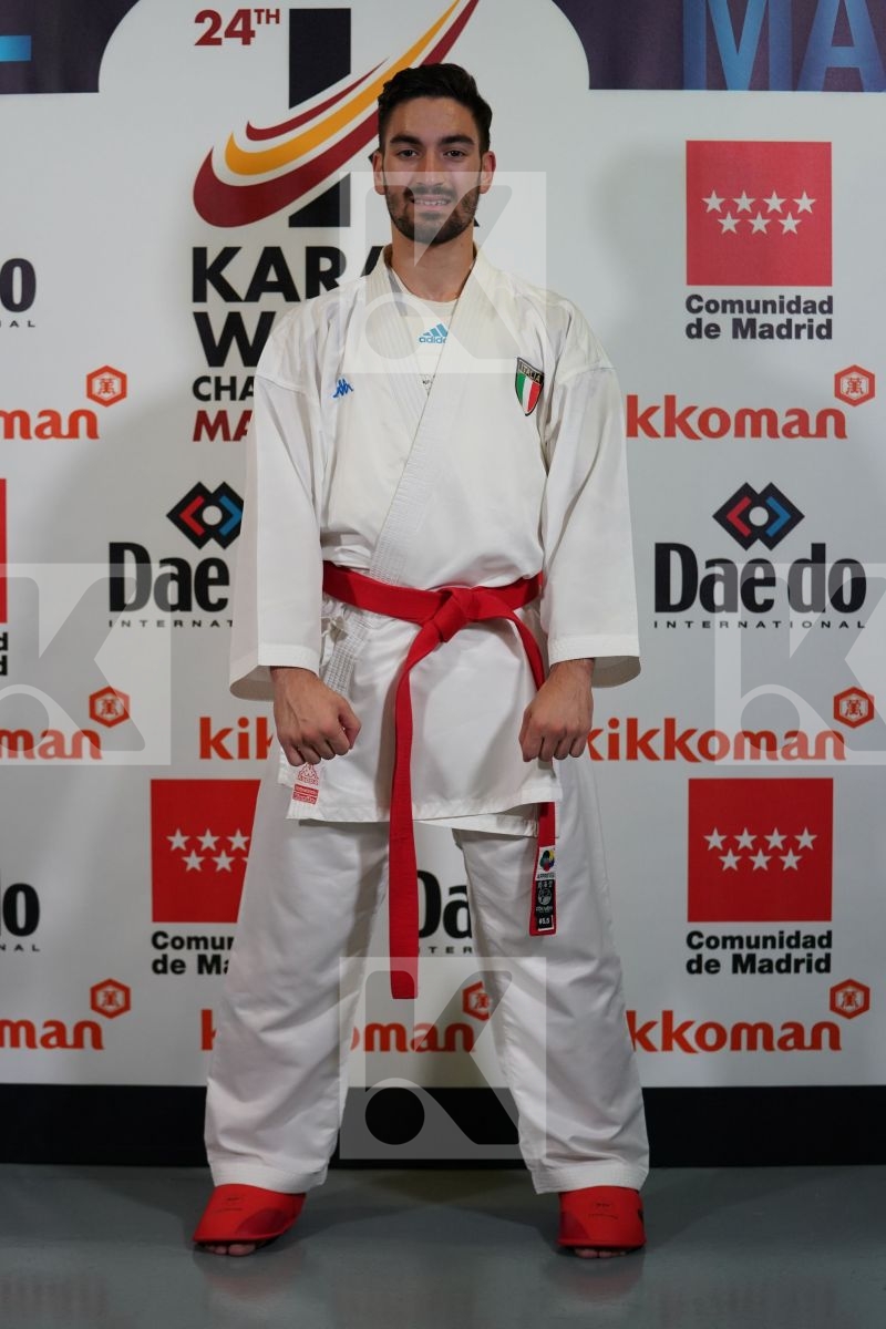 ANGELO CRESCENZO (ITALY) in Senior Kumite -60 Kg - Qualification