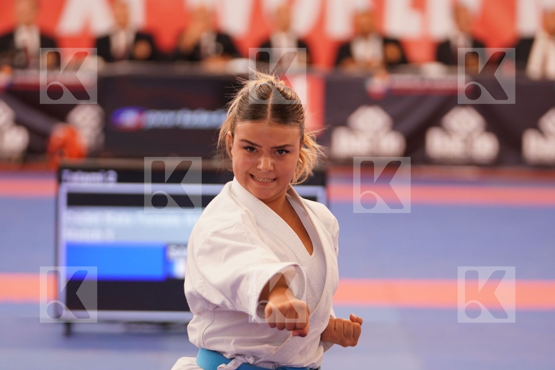SAMPIERI CASSANDRA (FRANCE) in Cadet Kata Female - Bronze bout