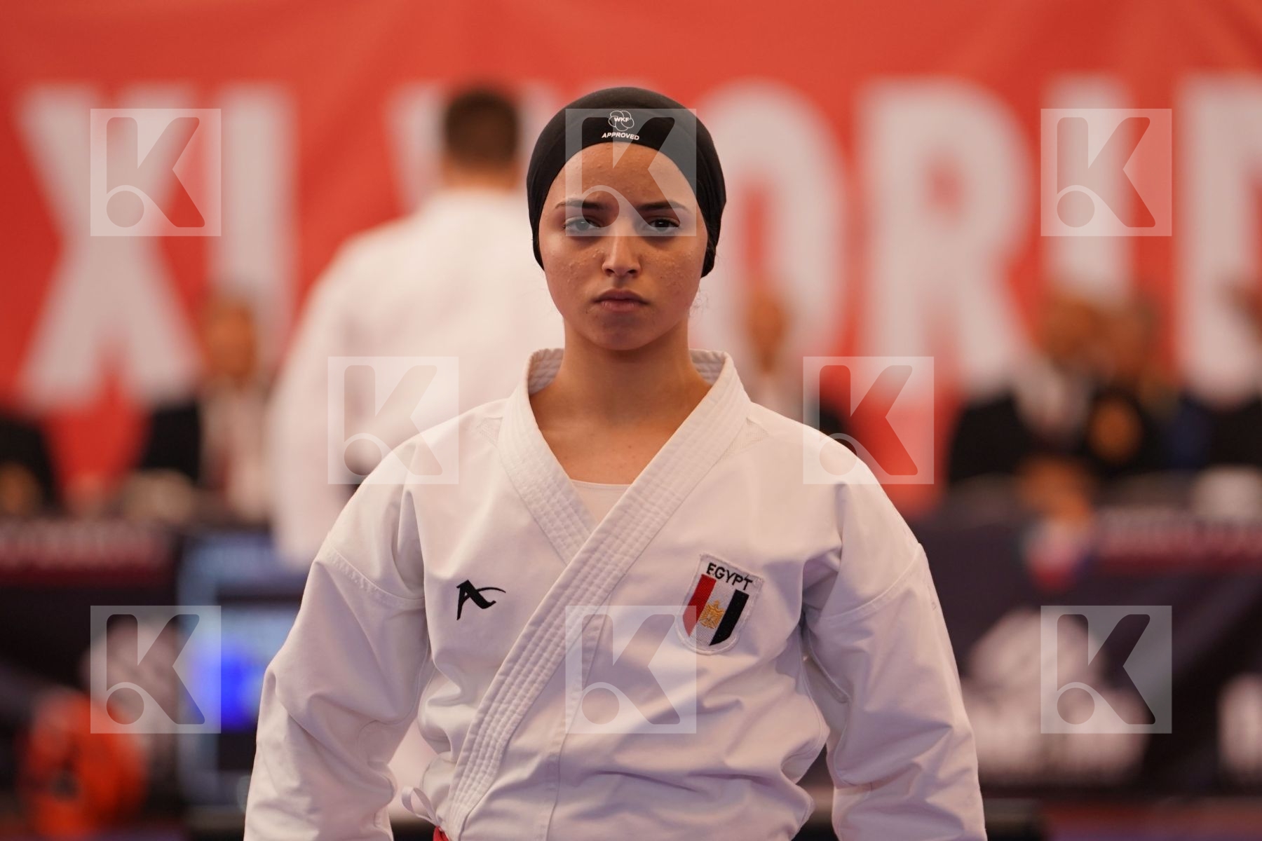 ABDELRAHIM SHAHD (EGYPT) in Cadet Kata Female - Bronze bout