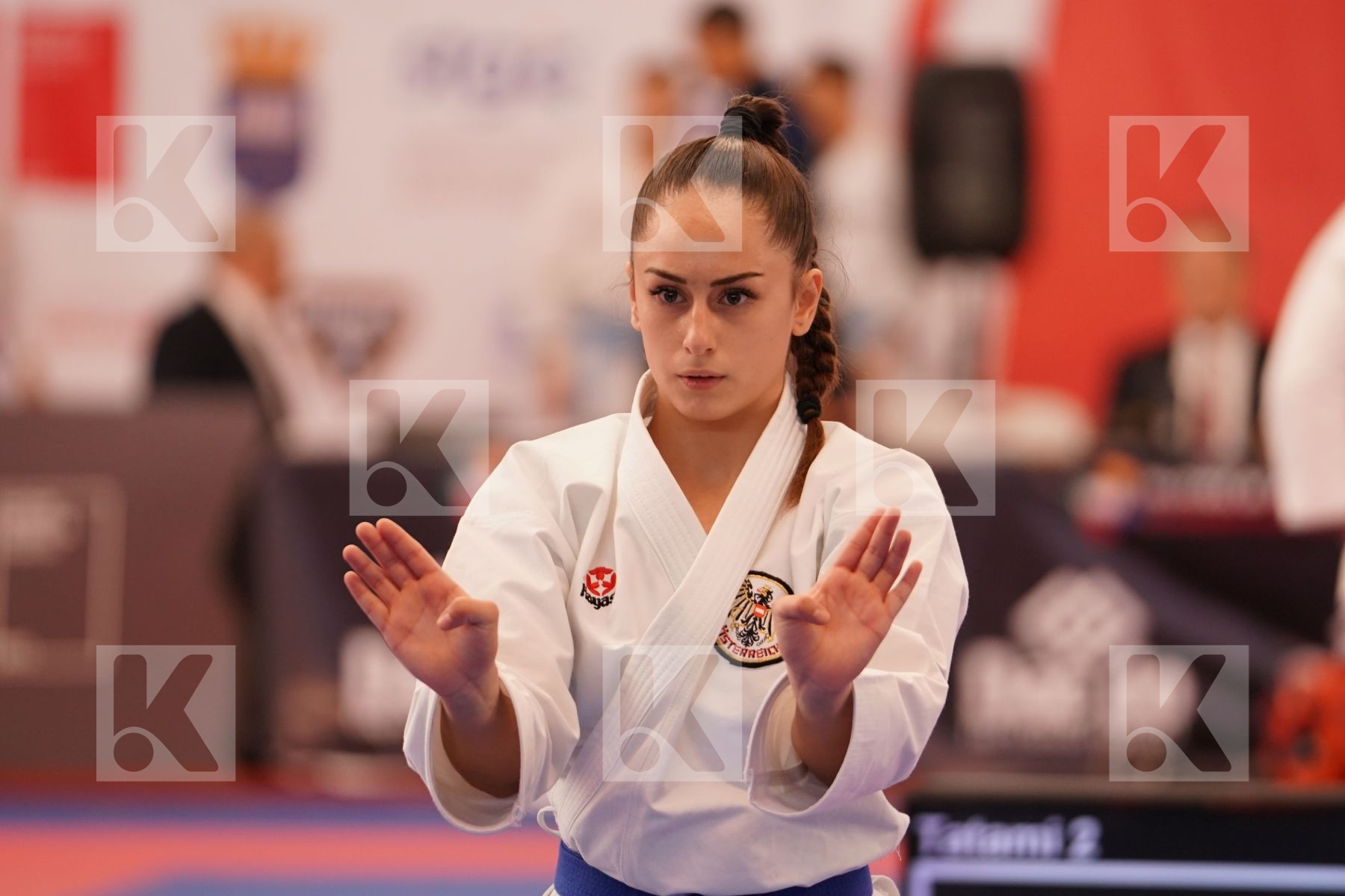 CELO ISRA (AUSTRIA) in Cadet Kata Female - Bronze bout