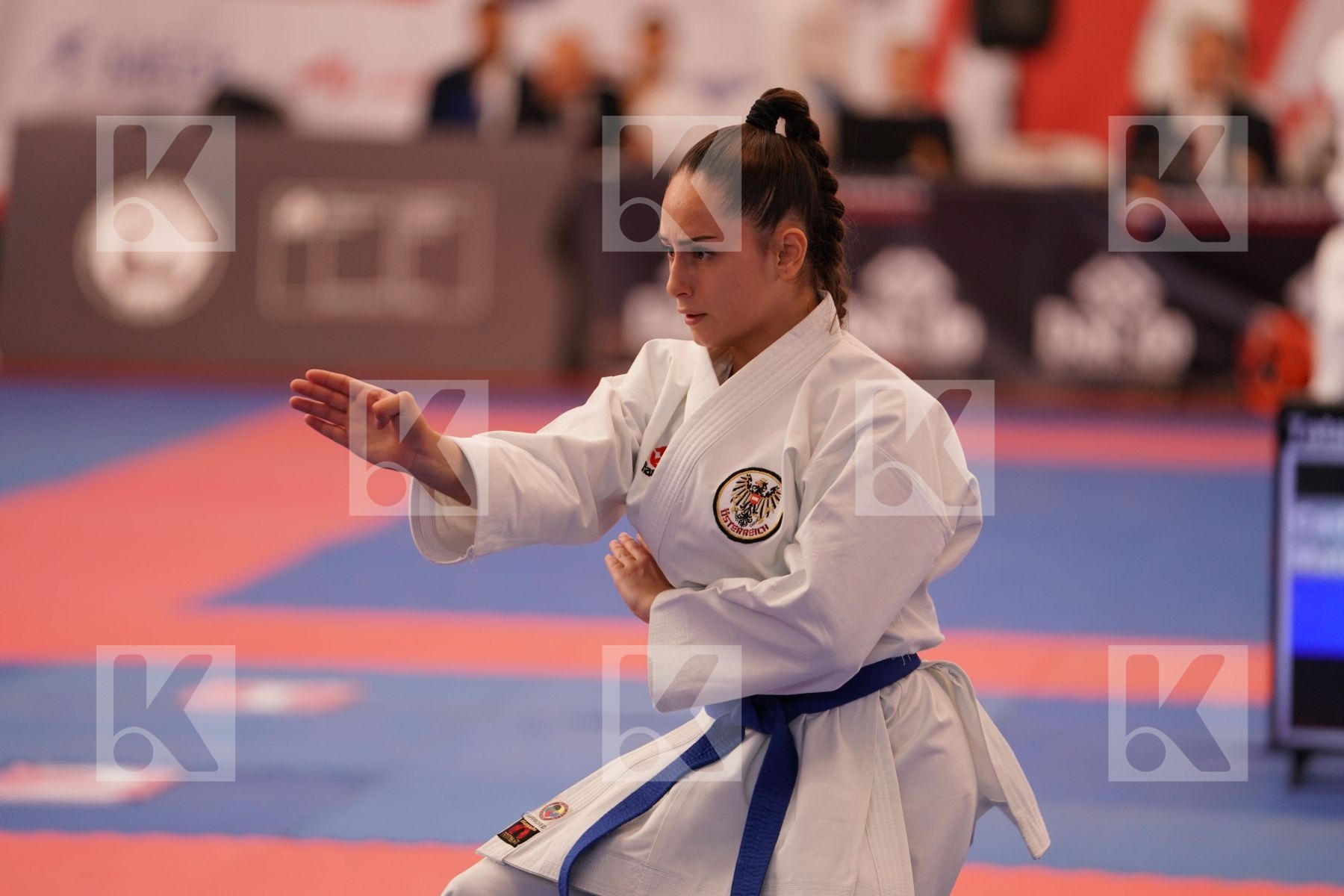 CELO ISRA (AUSTRIA) in Cadet Kata Female - Bronze bout