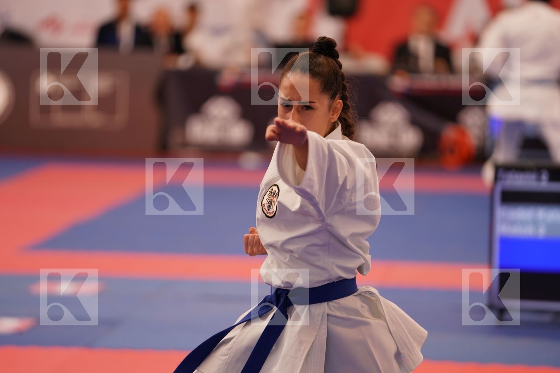 CELO ISRA (AUSTRIA) in Cadet Kata Female - Bronze bout