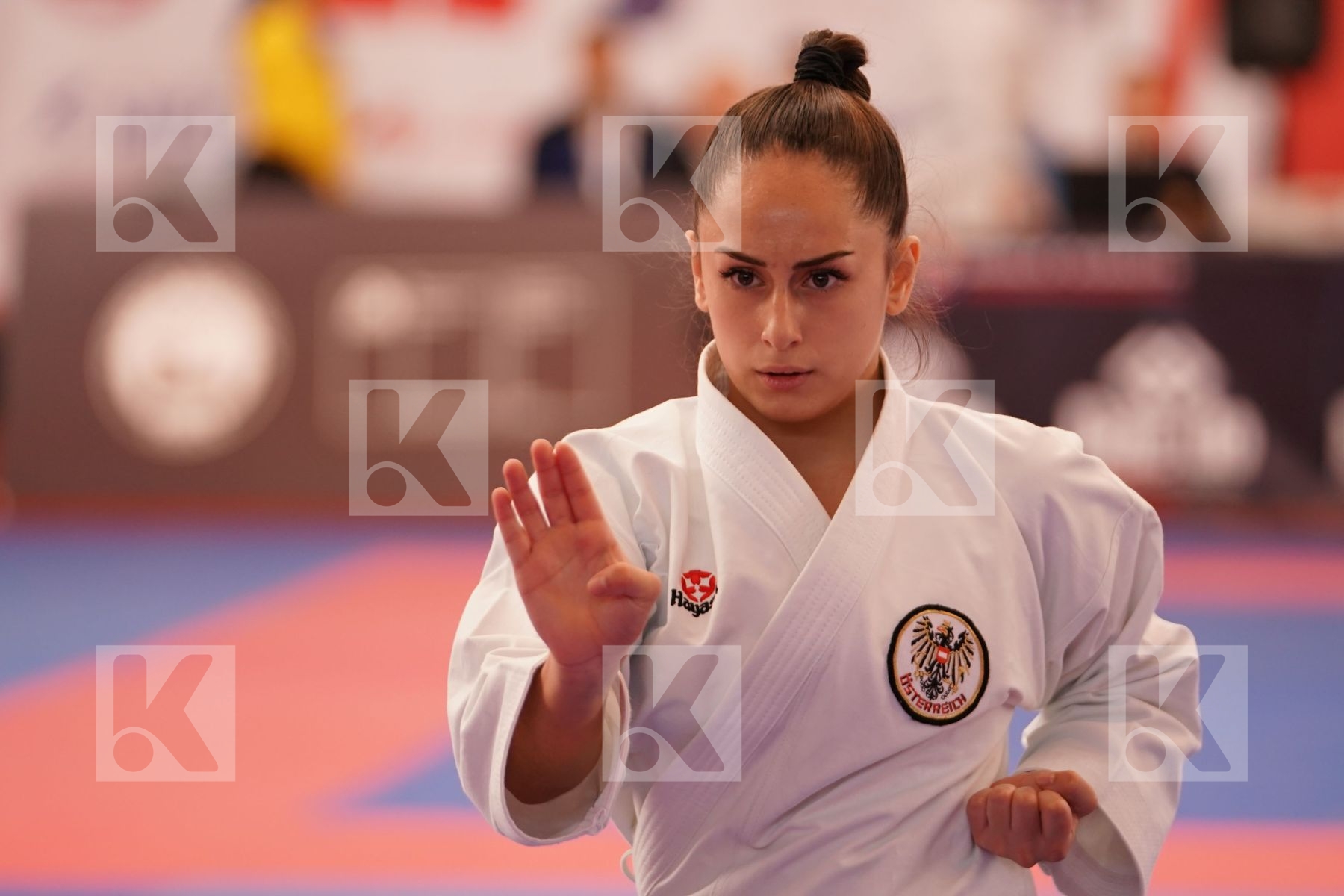 CELO ISRA (AUSTRIA) in Cadet Kata Female - Bronze bout