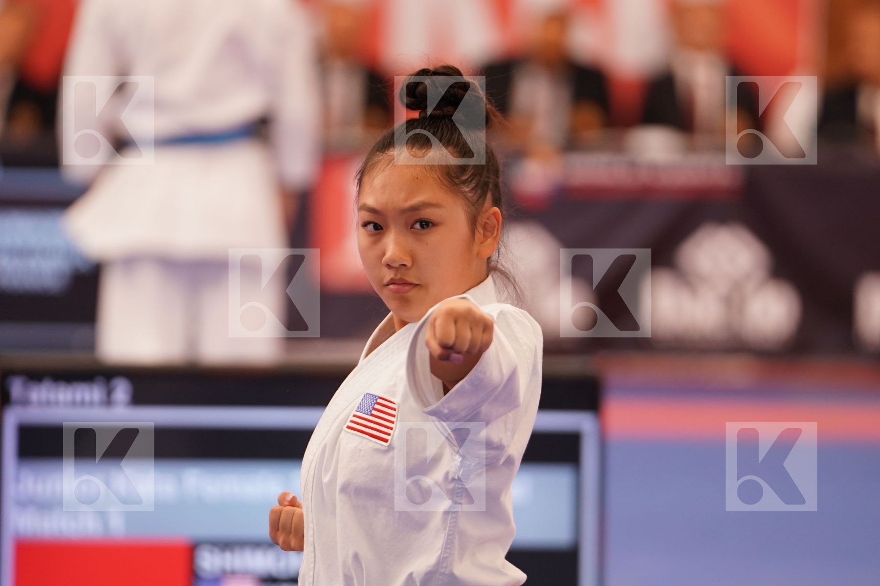 SHIMOHARA KAITLYN (UNITED STATES) in Junior Kata Female - Bronze bout