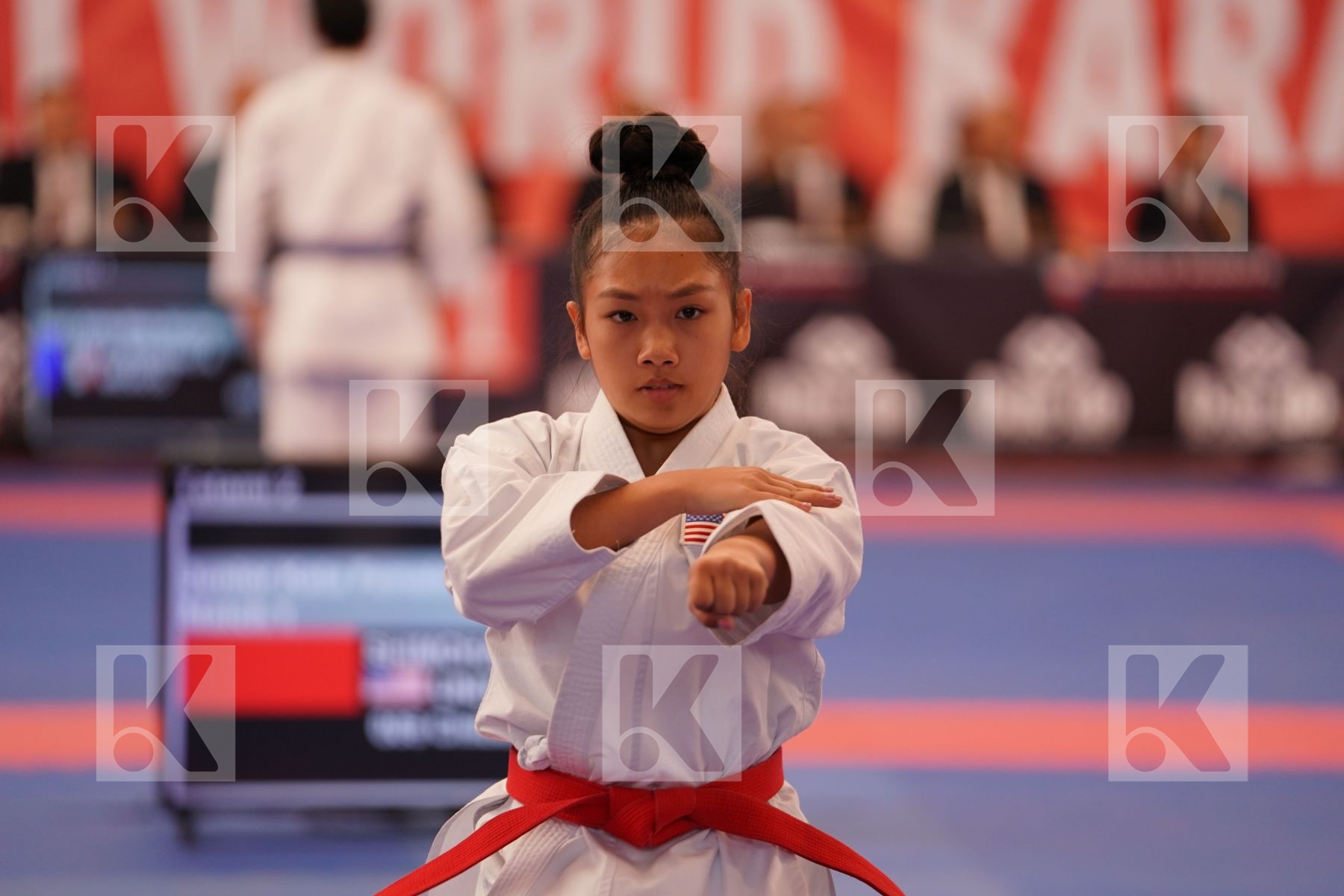 SHIMOHARA KAITLYN (UNITED STATES) in Junior Kata Female - Bronze bout