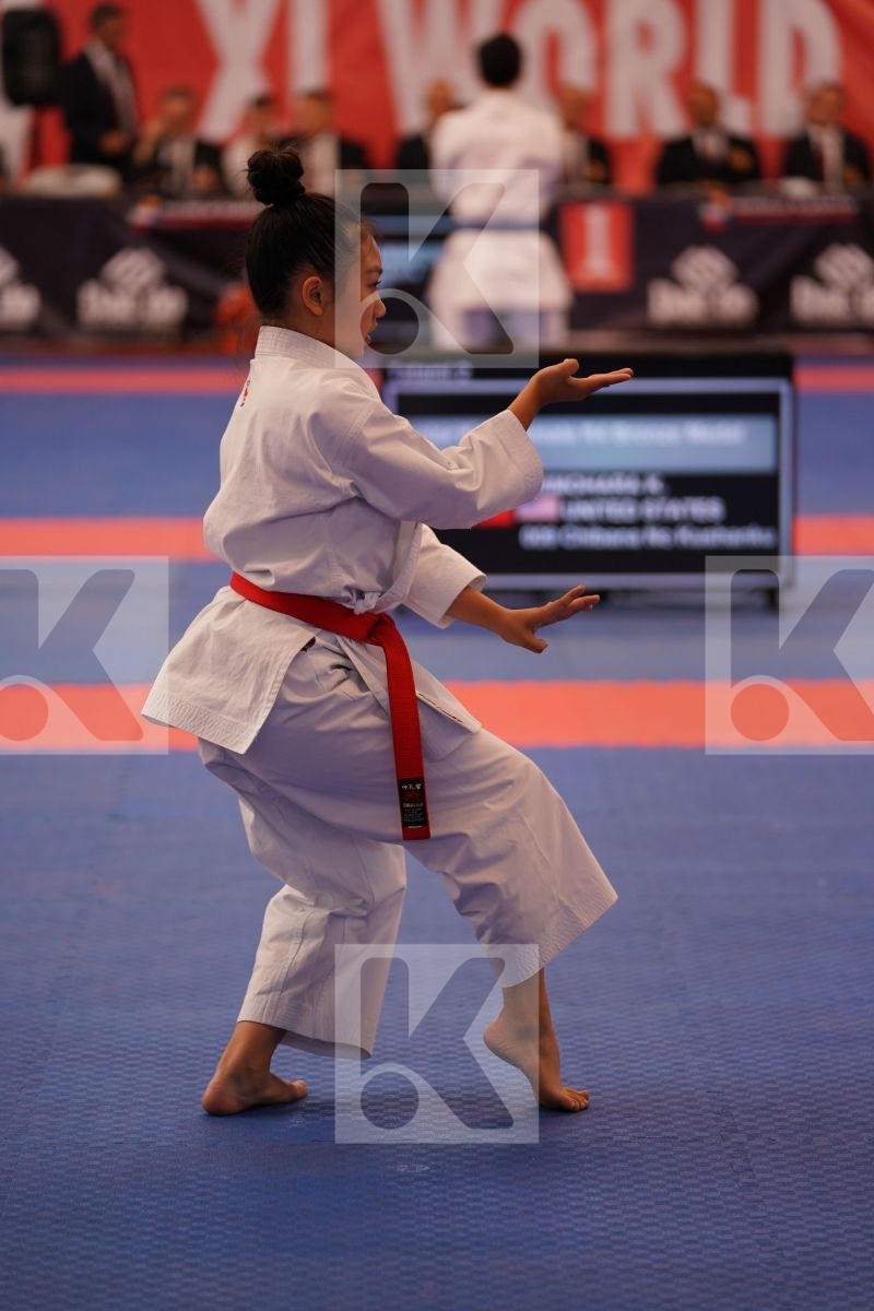 SHIMOHARA KAITLYN (UNITED STATES) in Junior Kata Female - Bronze bout