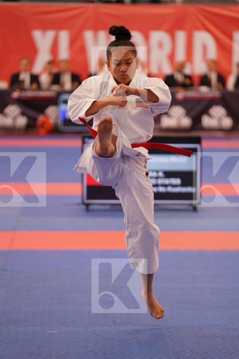 SHIMOHARA KAITLYN (UNITED STATES) in Junior Kata Female - Bronze bout