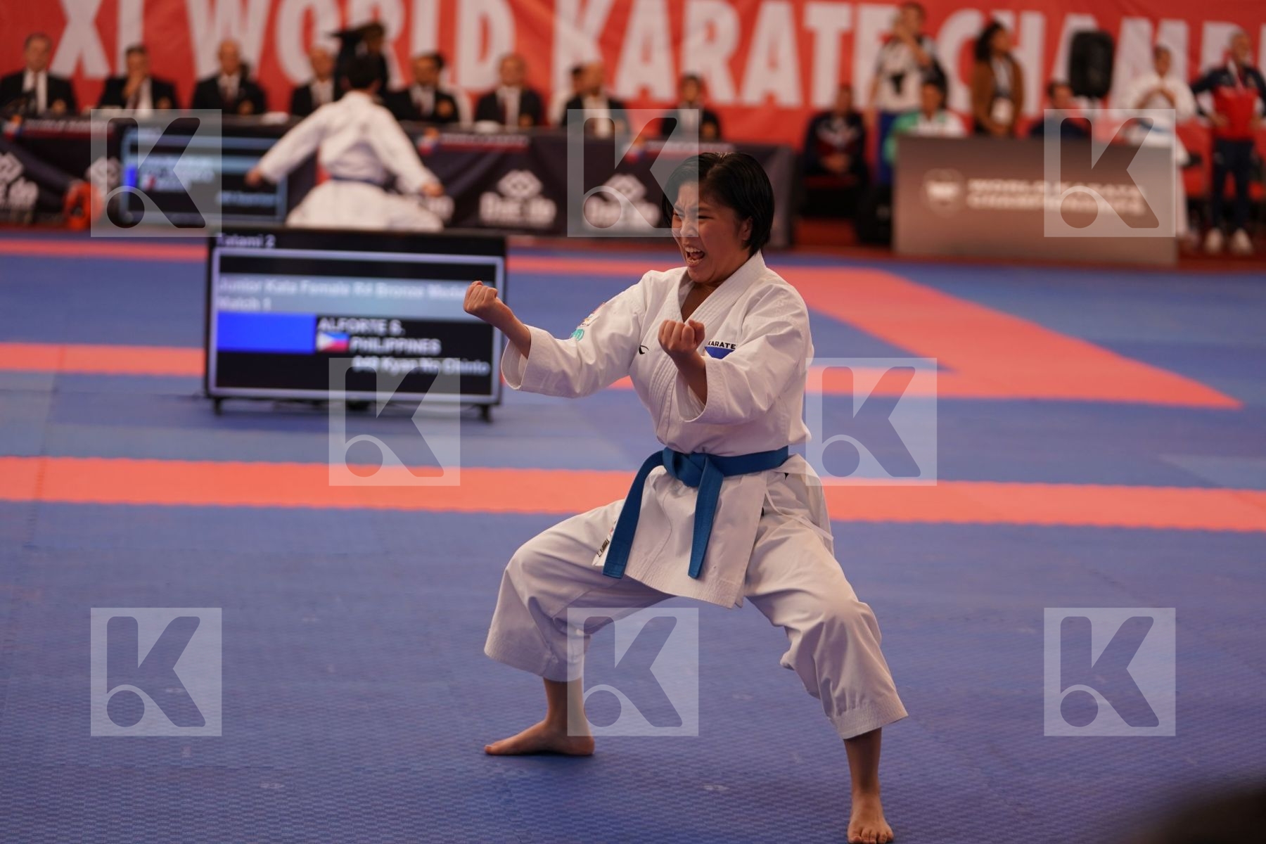 ALFORTE SAKURA (PHILIPPINES) in Junior Kata Female - Bronze bout