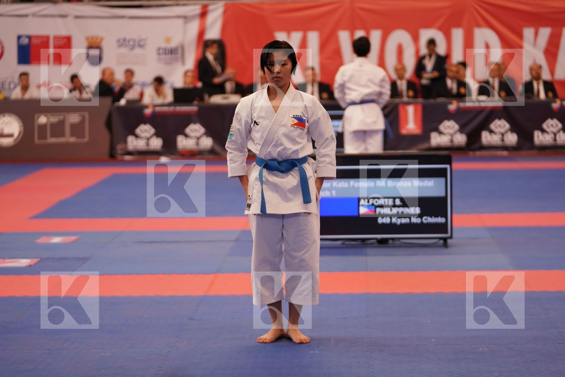 ALFORTE SAKURA (PHILIPPINES) in Junior Kata Female - Bronze bout