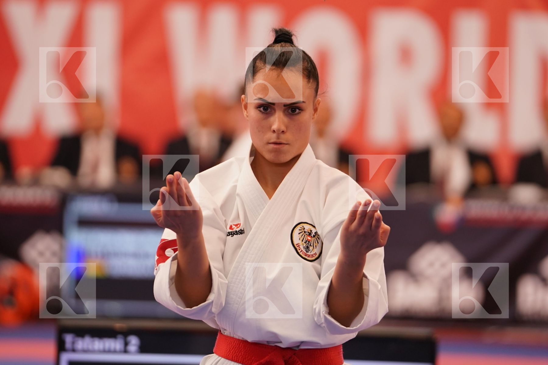 CELO ISRA (AUSTRIA) in Cadet Kata Female - Bronze bout