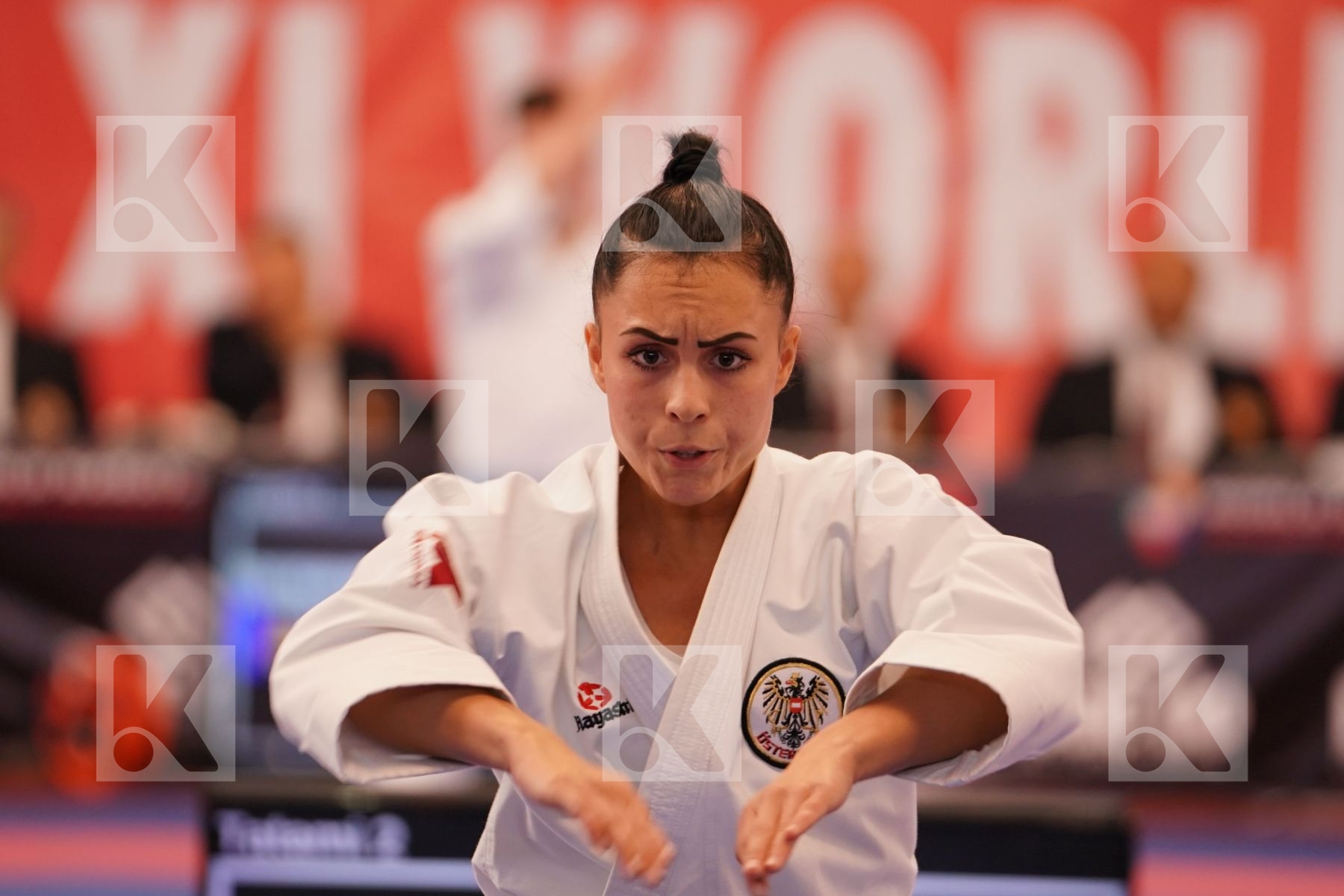 CELO ISRA (AUSTRIA) in Cadet Kata Female - Bronze bout