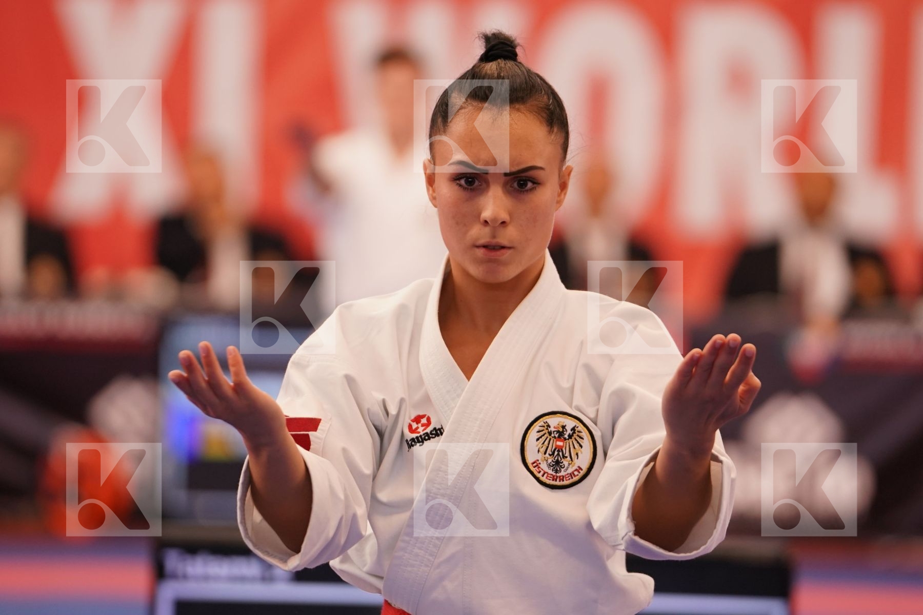 CELO ISRA (AUSTRIA) in Cadet Kata Female - Bronze bout