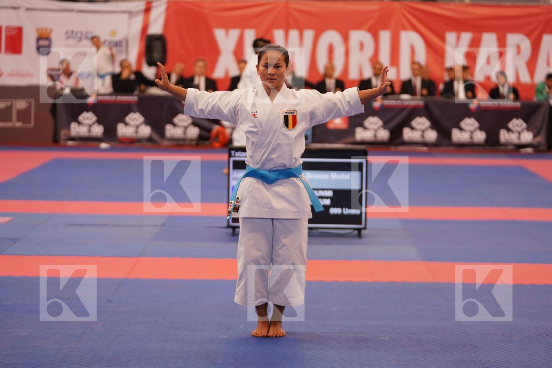 NOVO YOUNMI (BELGIUM) in Junior Kata Female - Bronze bout