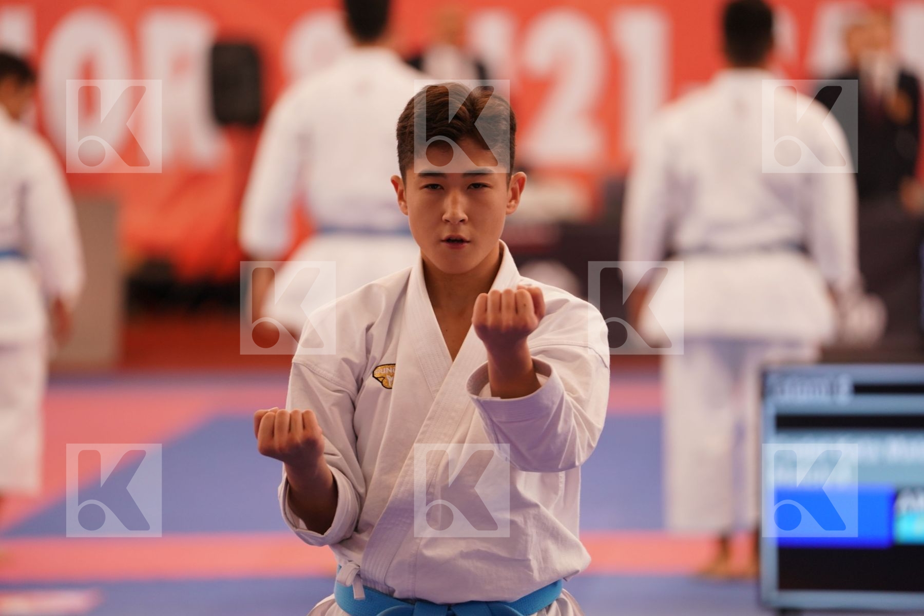 AMANTAIULY RAUAN (KAZAKHSTAN) in Cadet Kata Male - Bronze bout