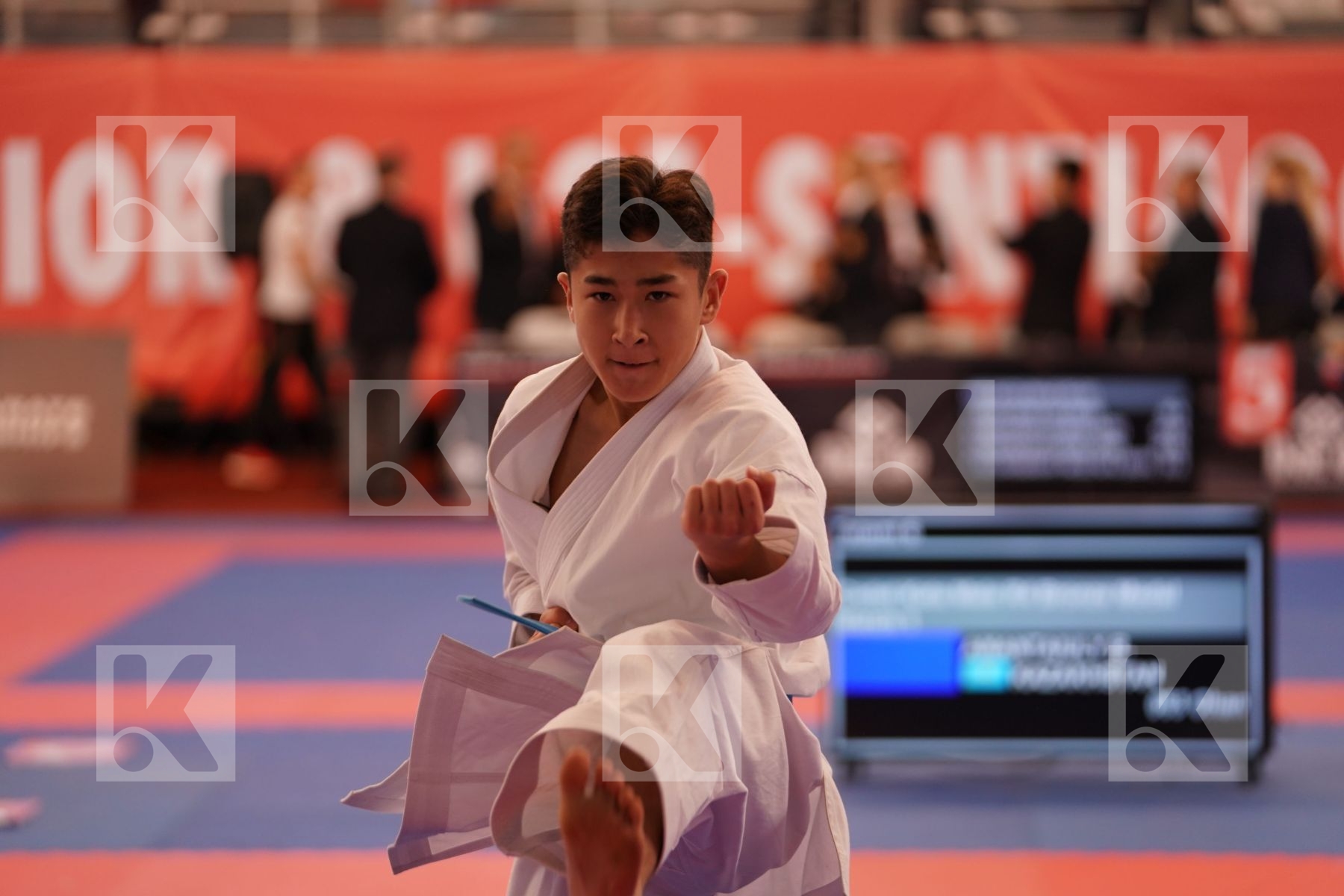 AMANTAIULY RAUAN (KAZAKHSTAN) in Cadet Kata Male - Bronze bout