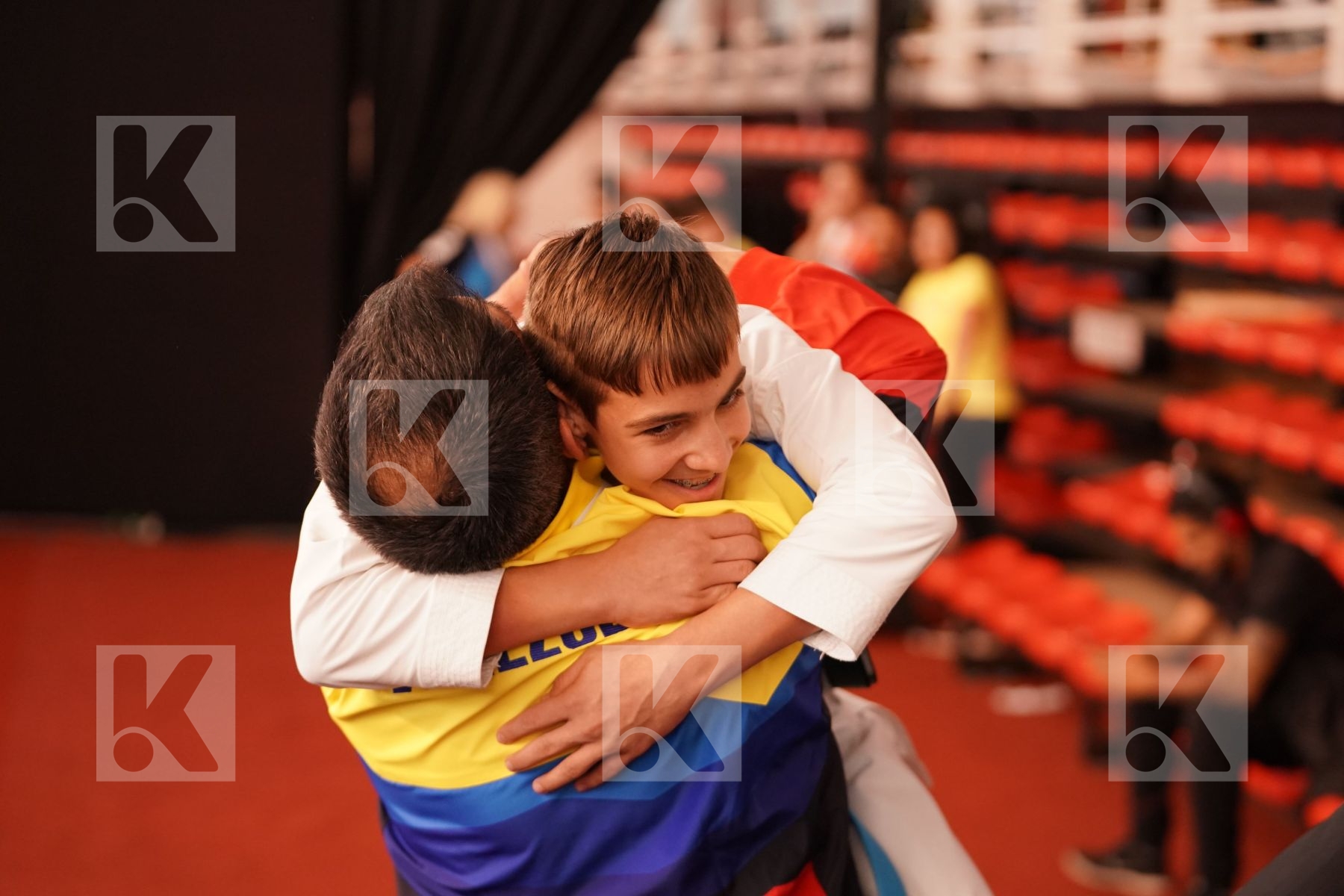 ZAMBRANO FERNANDO (VENEZUELA) in Cadet Kata Male - Bronze bout