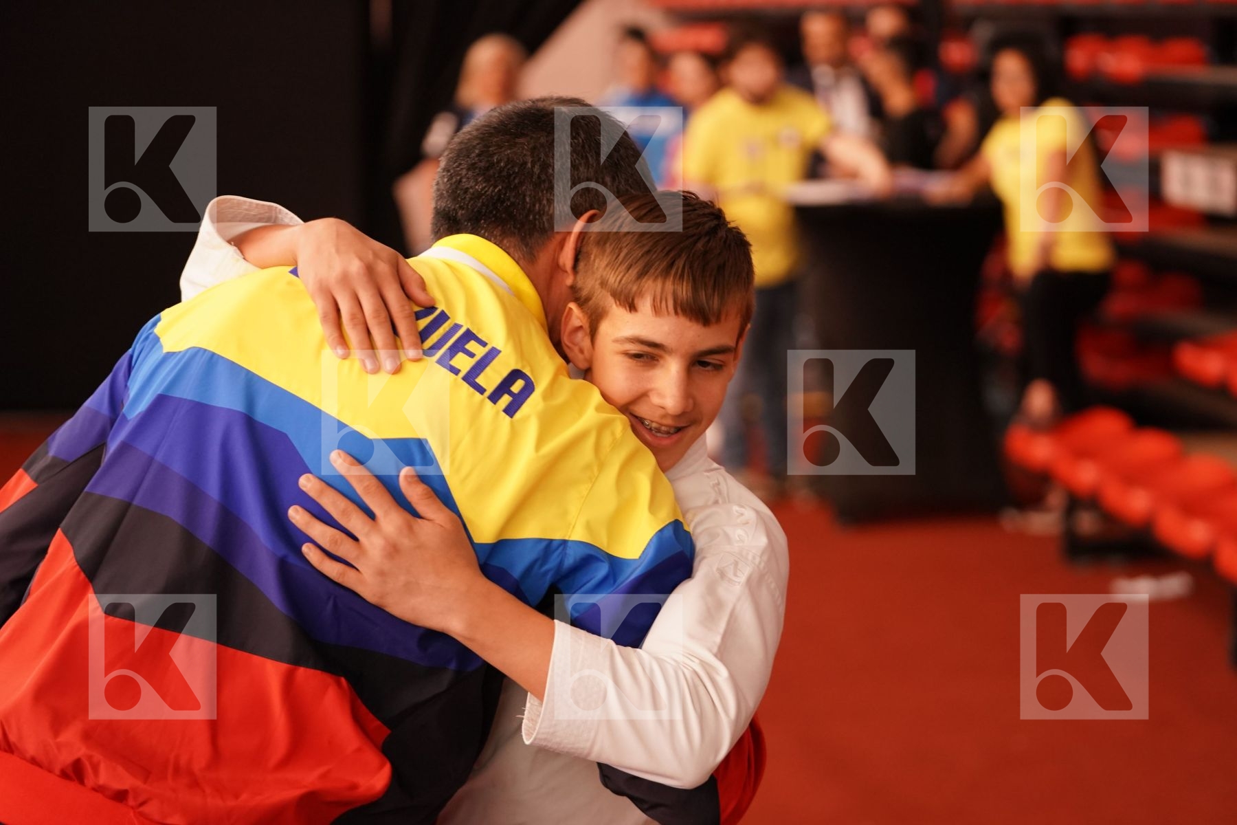 ZAMBRANO FERNANDO (VENEZUELA) in Cadet Kata Male - Bronze bout