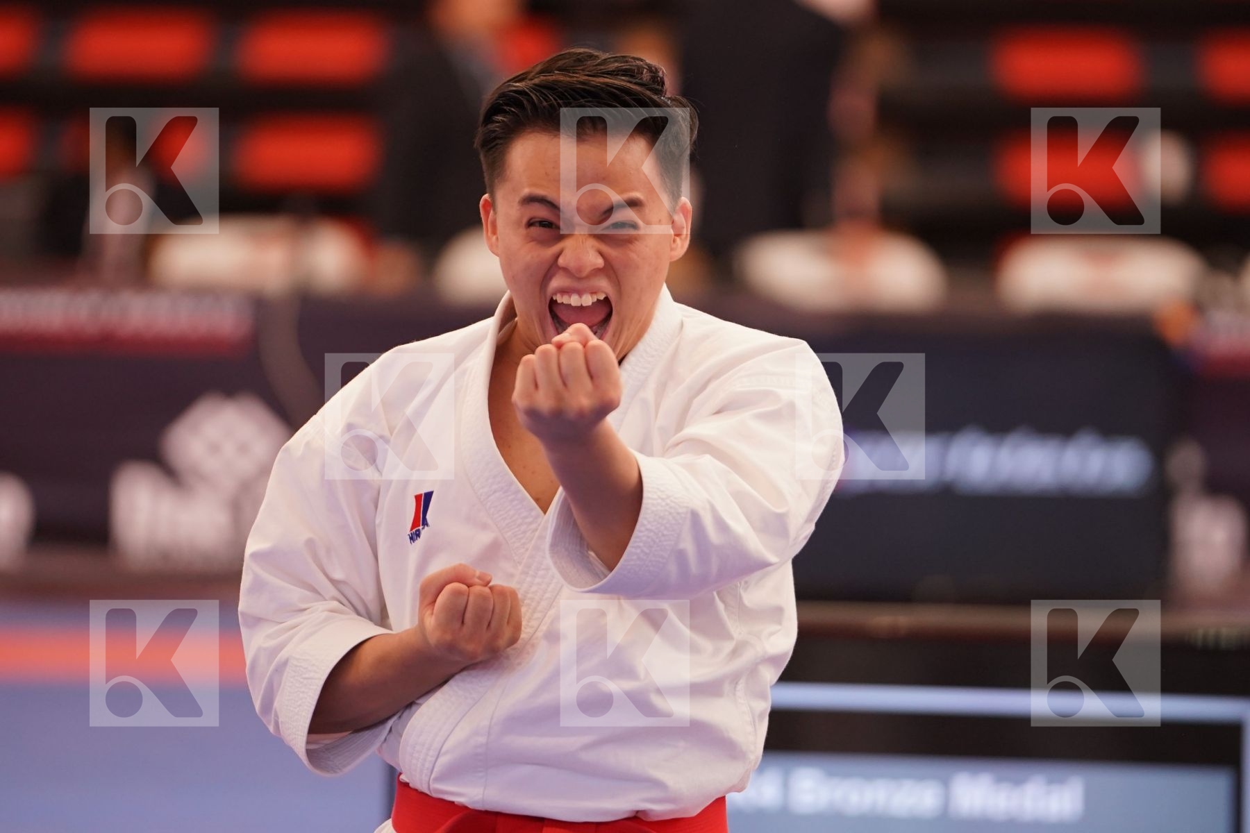 SAN HONG OOI (MALAYSIA) in Junior Kata Male - Bronze bout
