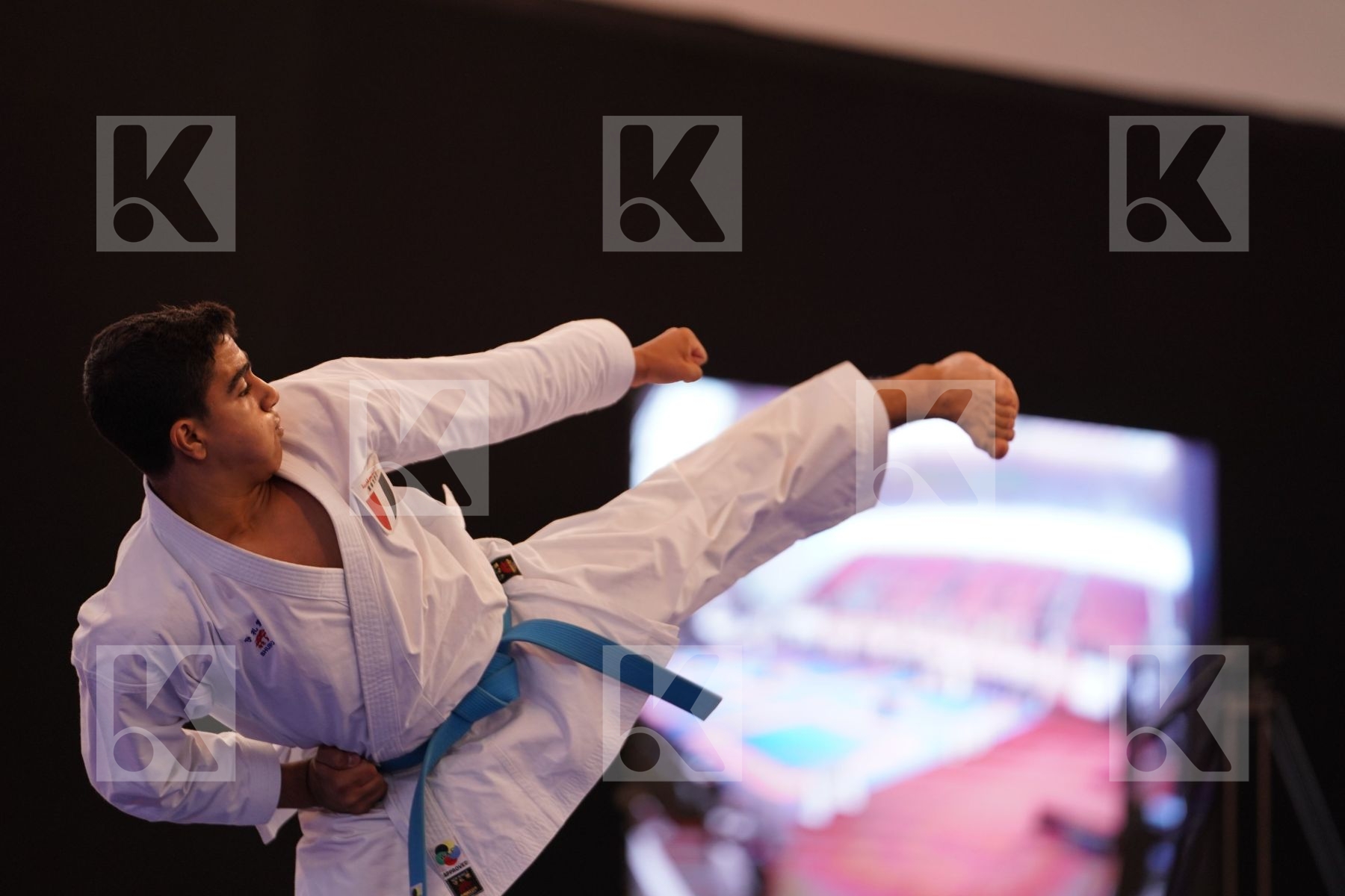 GHALY KARIM WALEED (EGYPT) in Junior Kata Male - Bronze bout