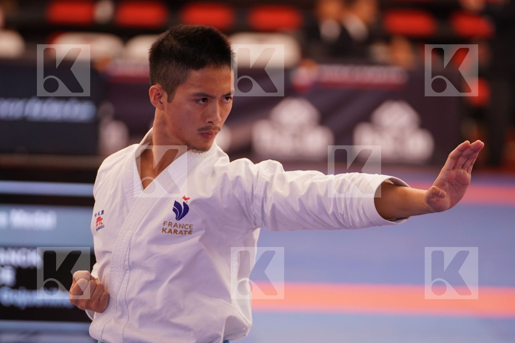 NGOAN FRANCK (FRANCE) in Under 21 Kata Male - Bronze bout