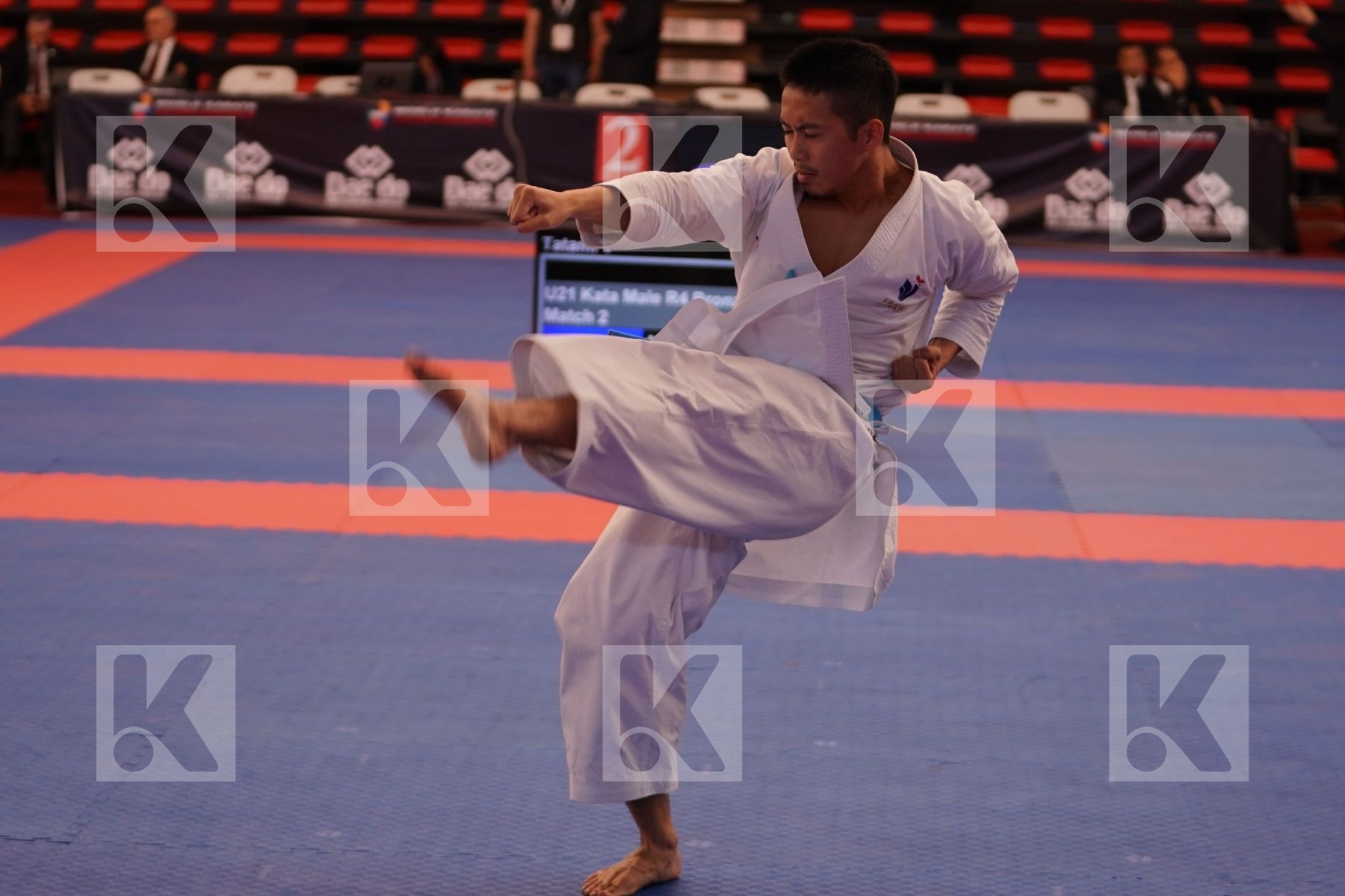 NGOAN FRANCK (FRANCE) in Under 21 Kata Male - Bronze bout
