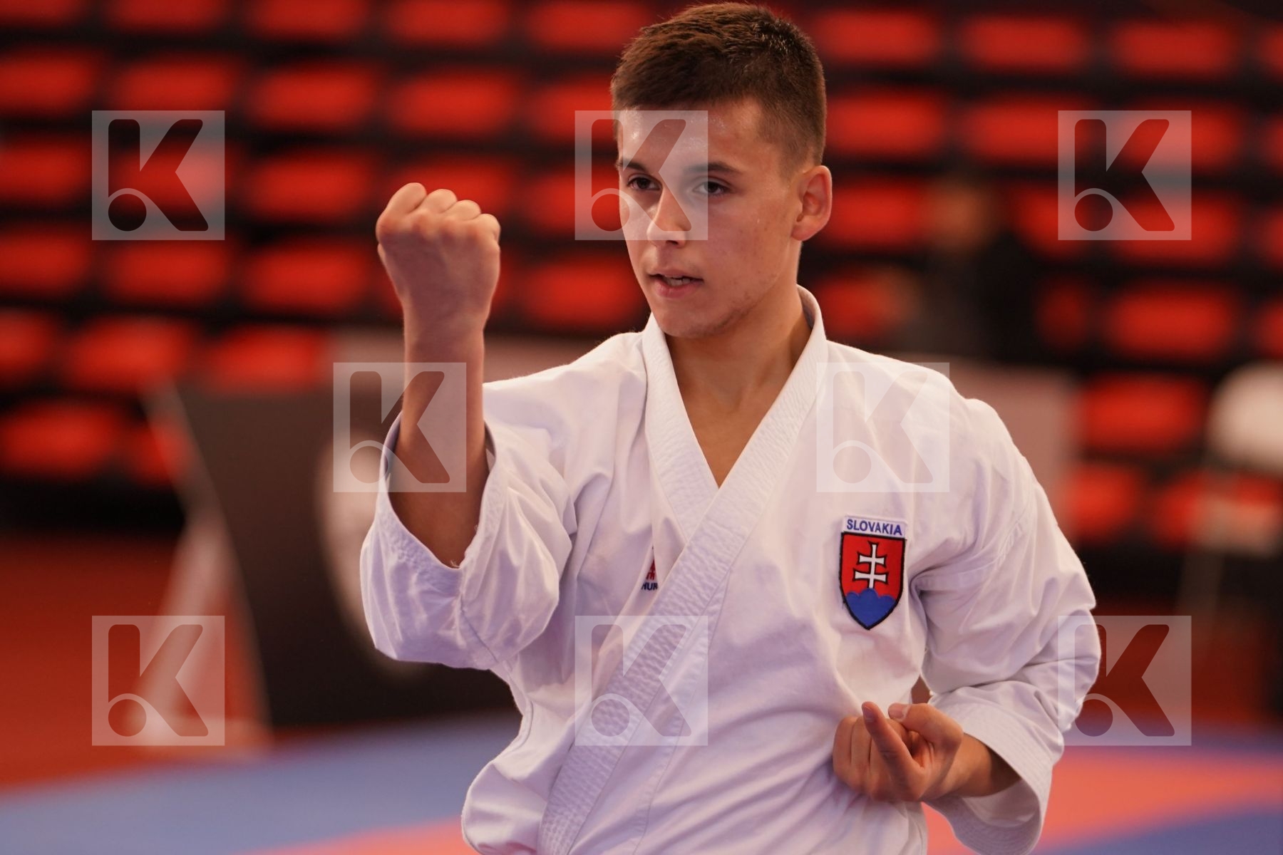 STELCL ADAM (SLOVAKIA) in Junior Kata Male - Bronze bout