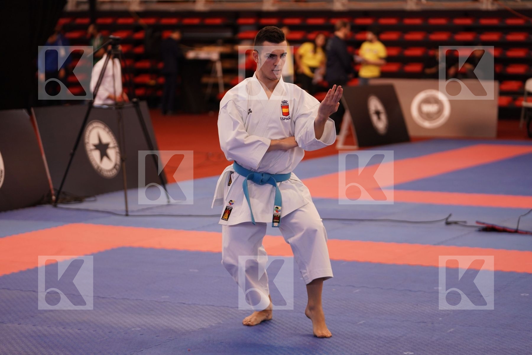 GARCIA CUADRADO OSCAR (SPAIN) in Junior Kata Male - Bronze bout