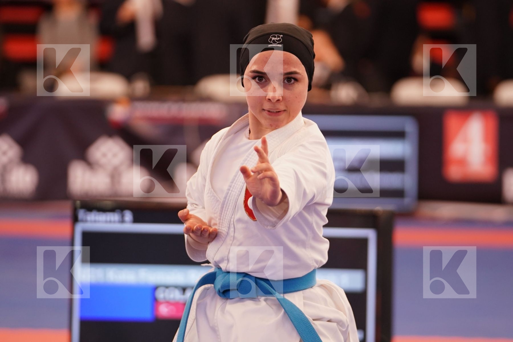 COLAK KEYDA NUR (TURKEY) in Under 21 Kata Female - Bronze bout