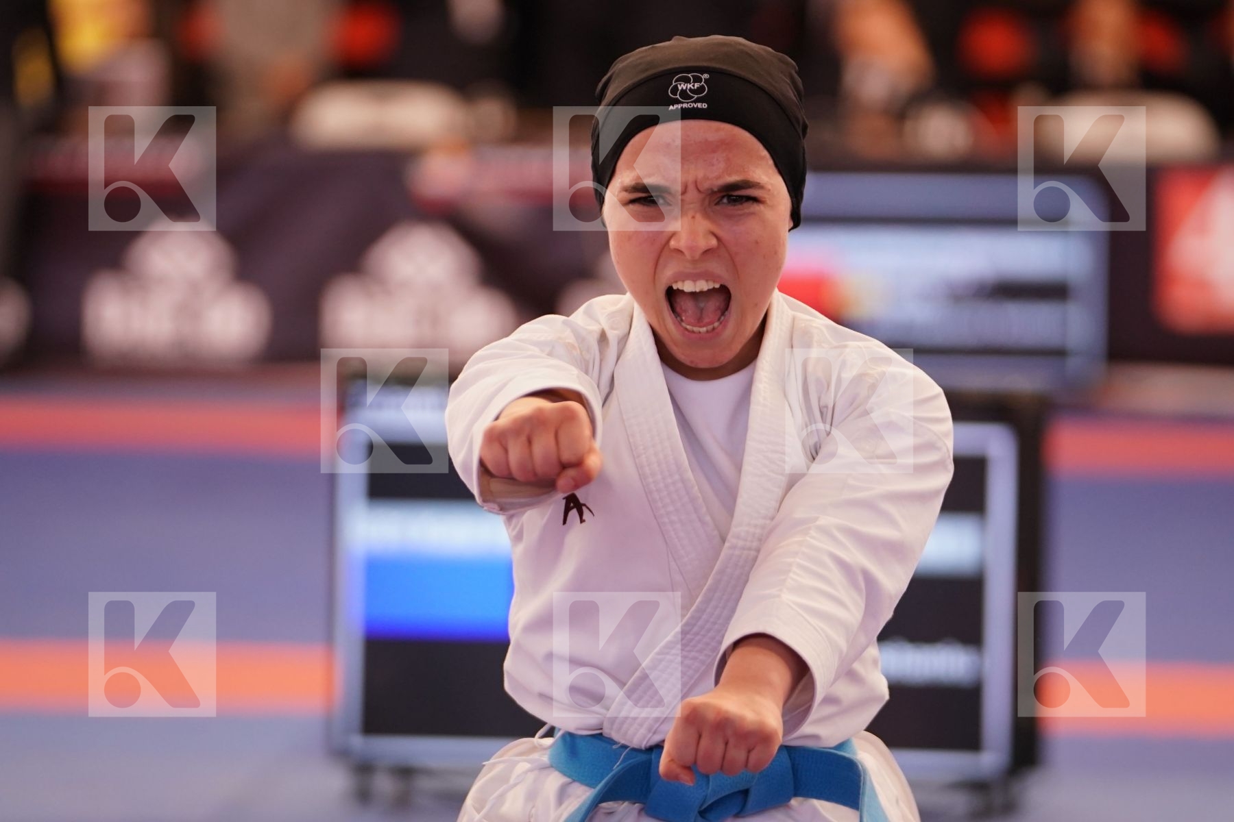 COLAK KEYDA NUR (TURKEY) in Under 21 Kata Female - Bronze bout