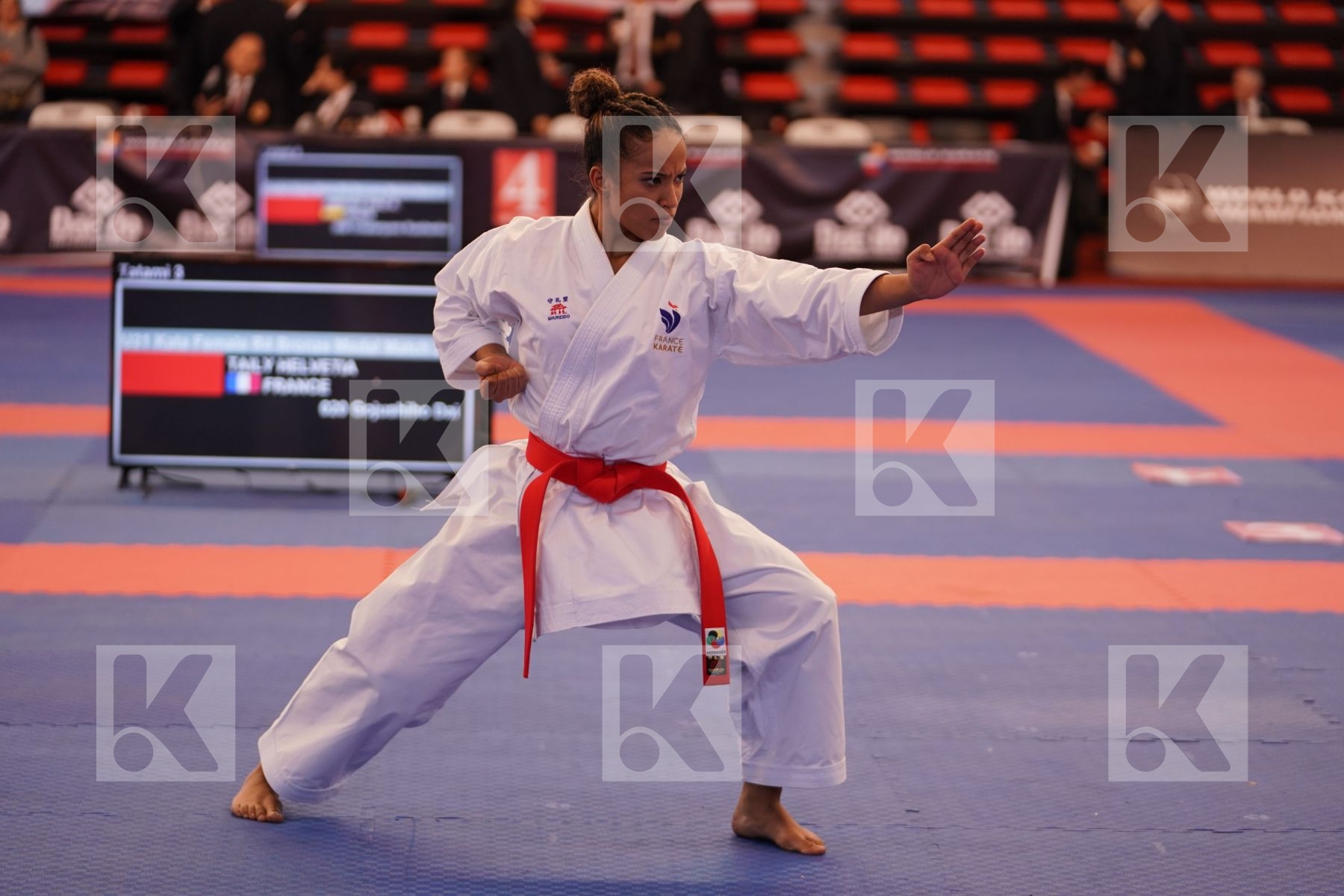 TAILY HELVETIA (FRANCE) in Under 21 Kata Female - Bronze bout