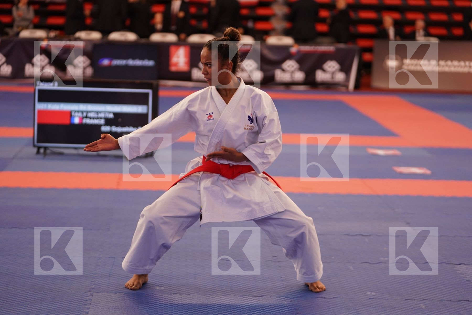 TAILY HELVETIA (FRANCE) in Under 21 Kata Female - Bronze bout