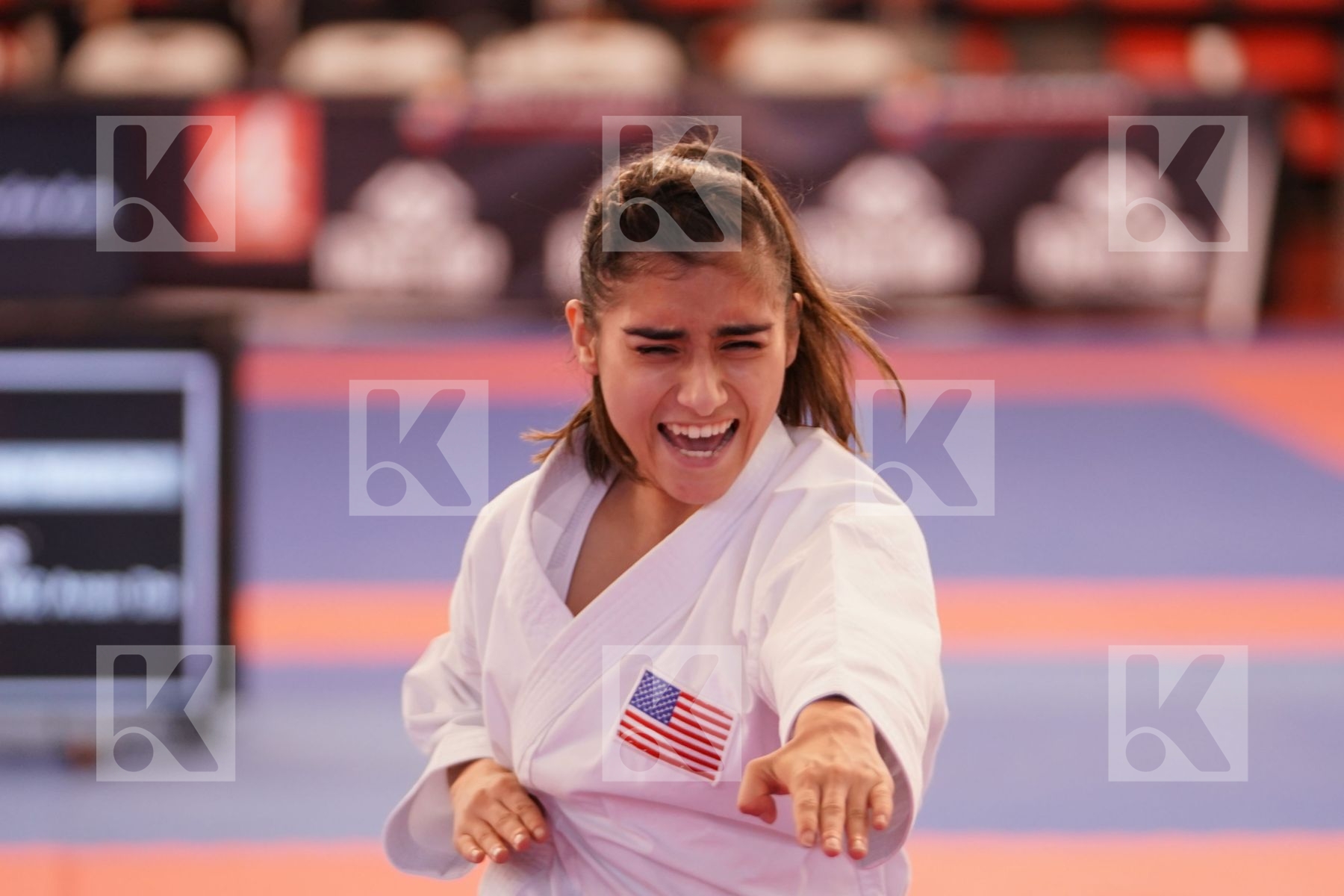 CASTILLO IZEL (UNITED STATES) in Under 21 Kata Female - Bronze bout