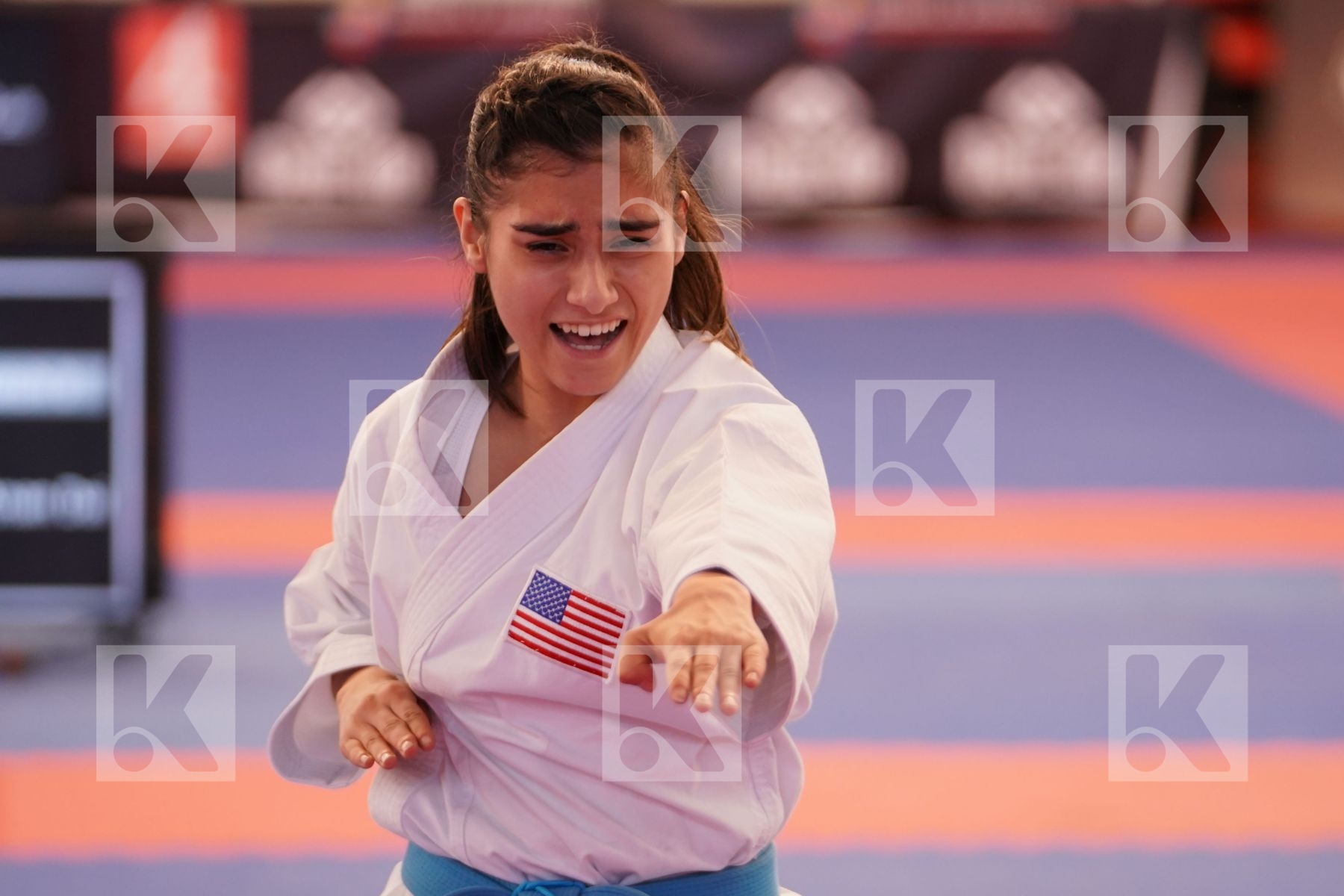 CASTILLO IZEL (UNITED STATES) in Under 21 Kata Female - Bronze bout
