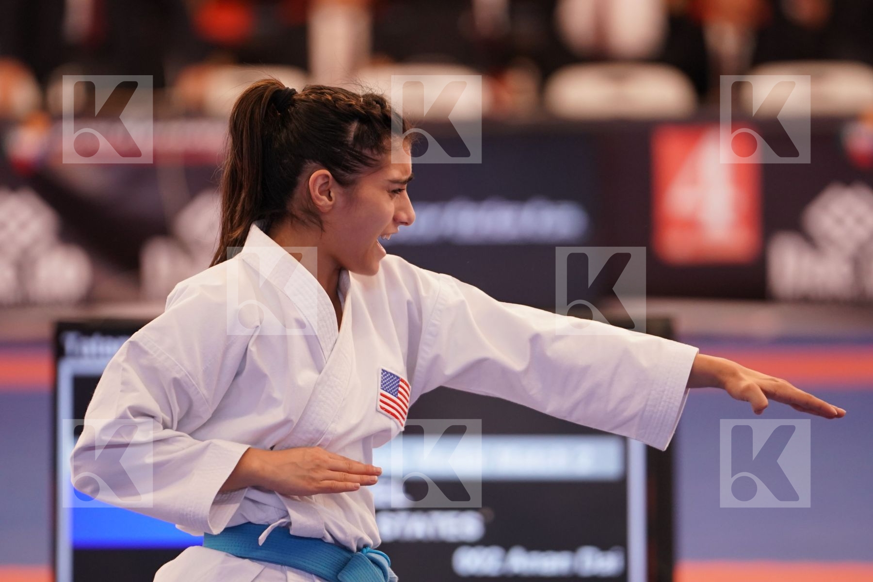 CASTILLO IZEL (UNITED STATES) in Under 21 Kata Female - Bronze bout