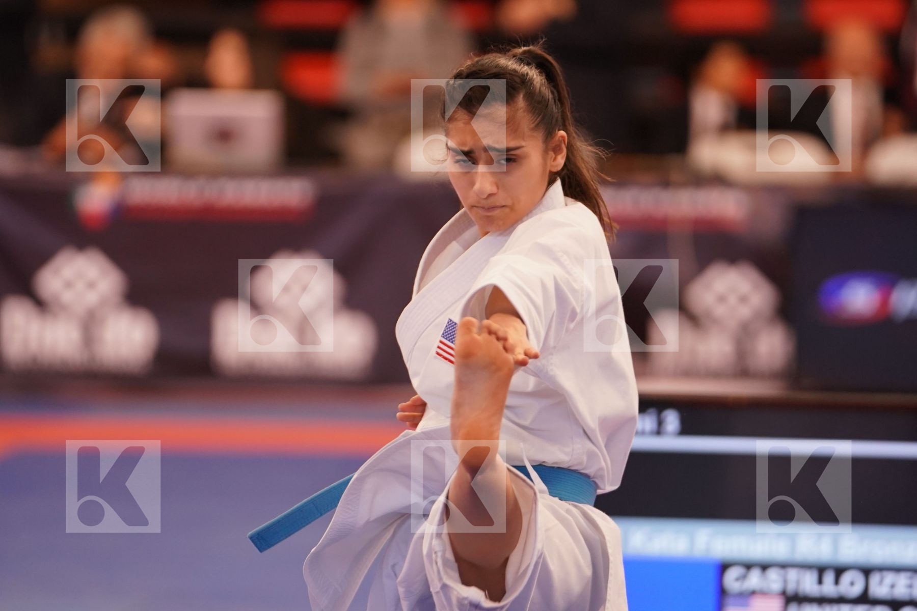 CASTILLO IZEL (UNITED STATES) in Under 21 Kata Female - Bronze bout