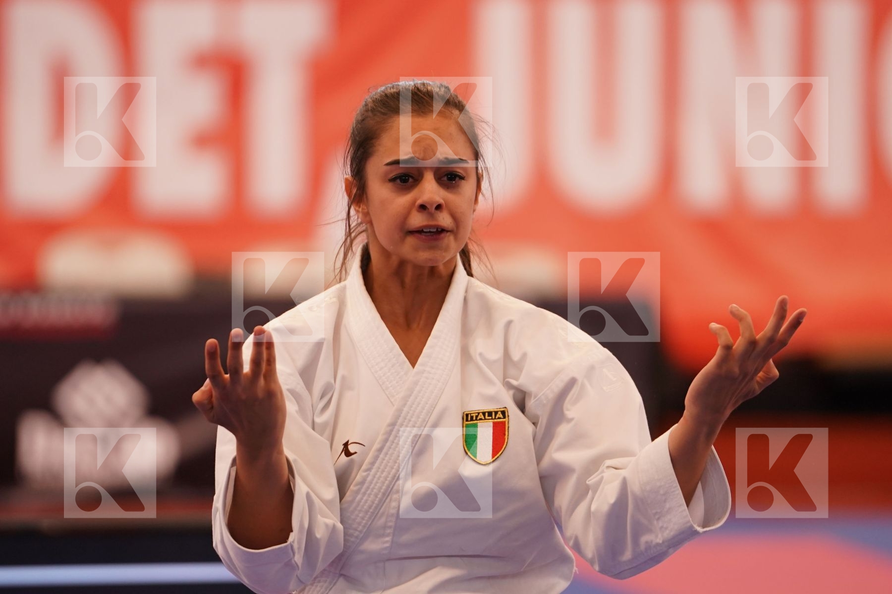 INZOLI SONIA (ITALY) in Cadet Kata Female - Final bout