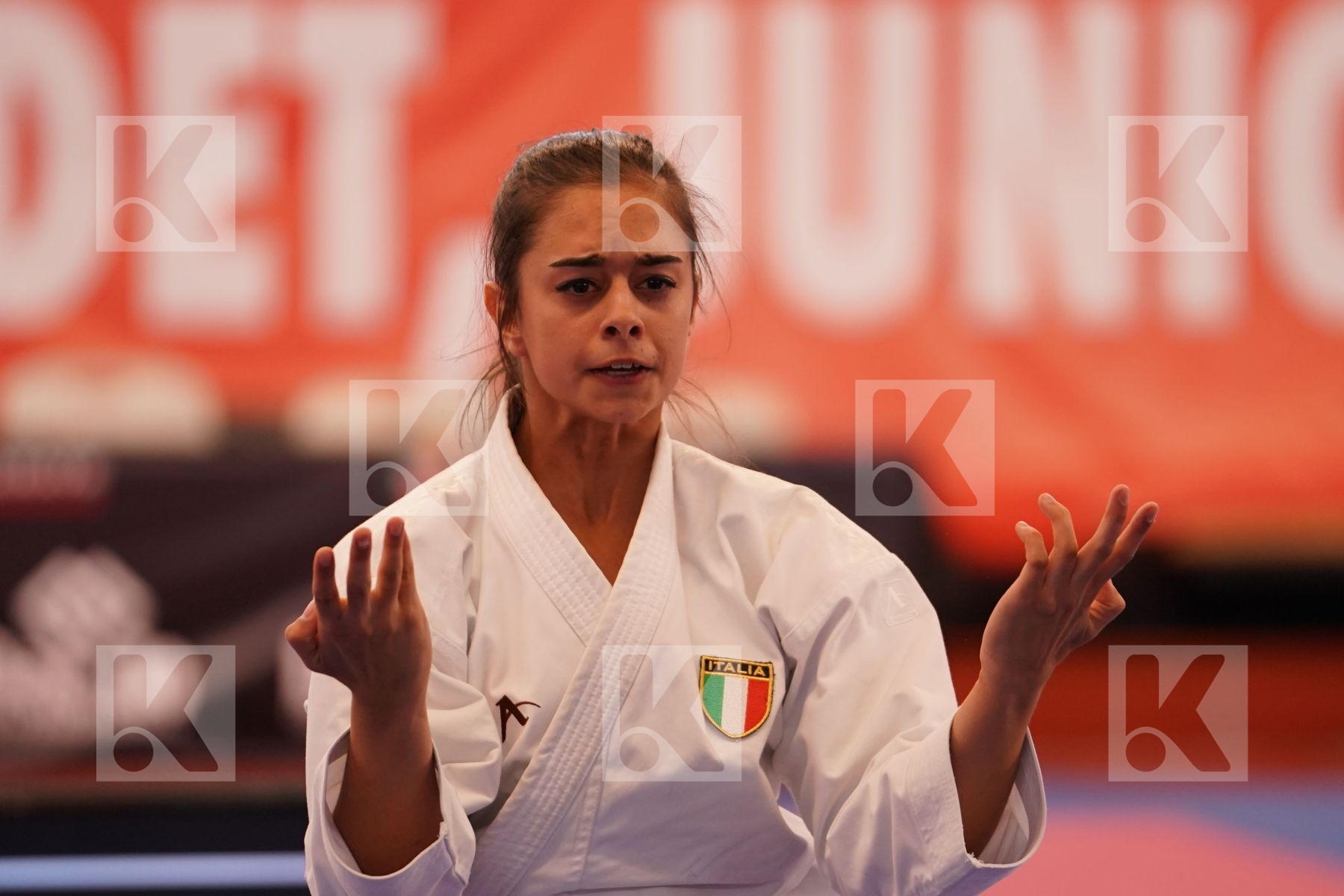 INZOLI SONIA (ITALY) in Cadet Kata Female - Final bout