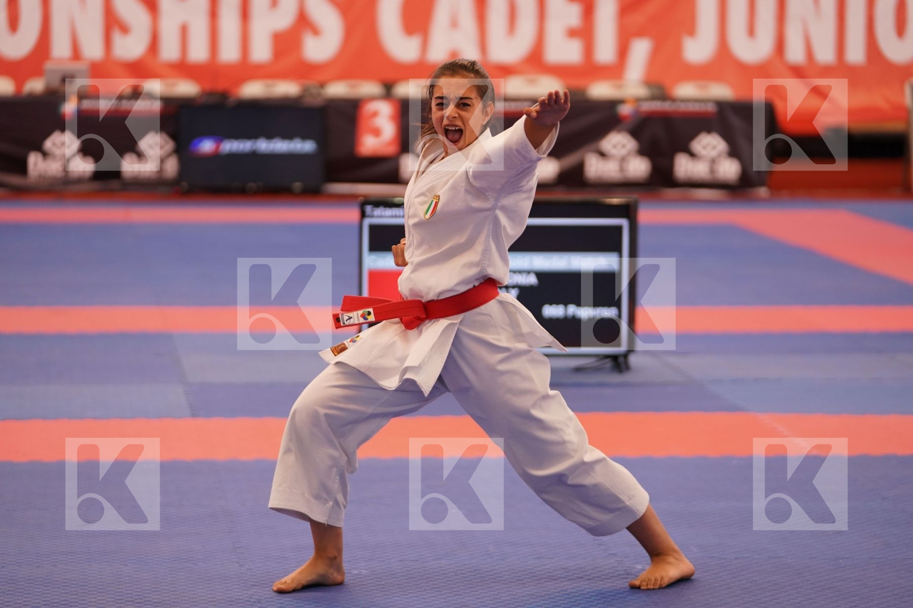 INZOLI SONIA (ITALY) in Cadet Kata Female - Final bout