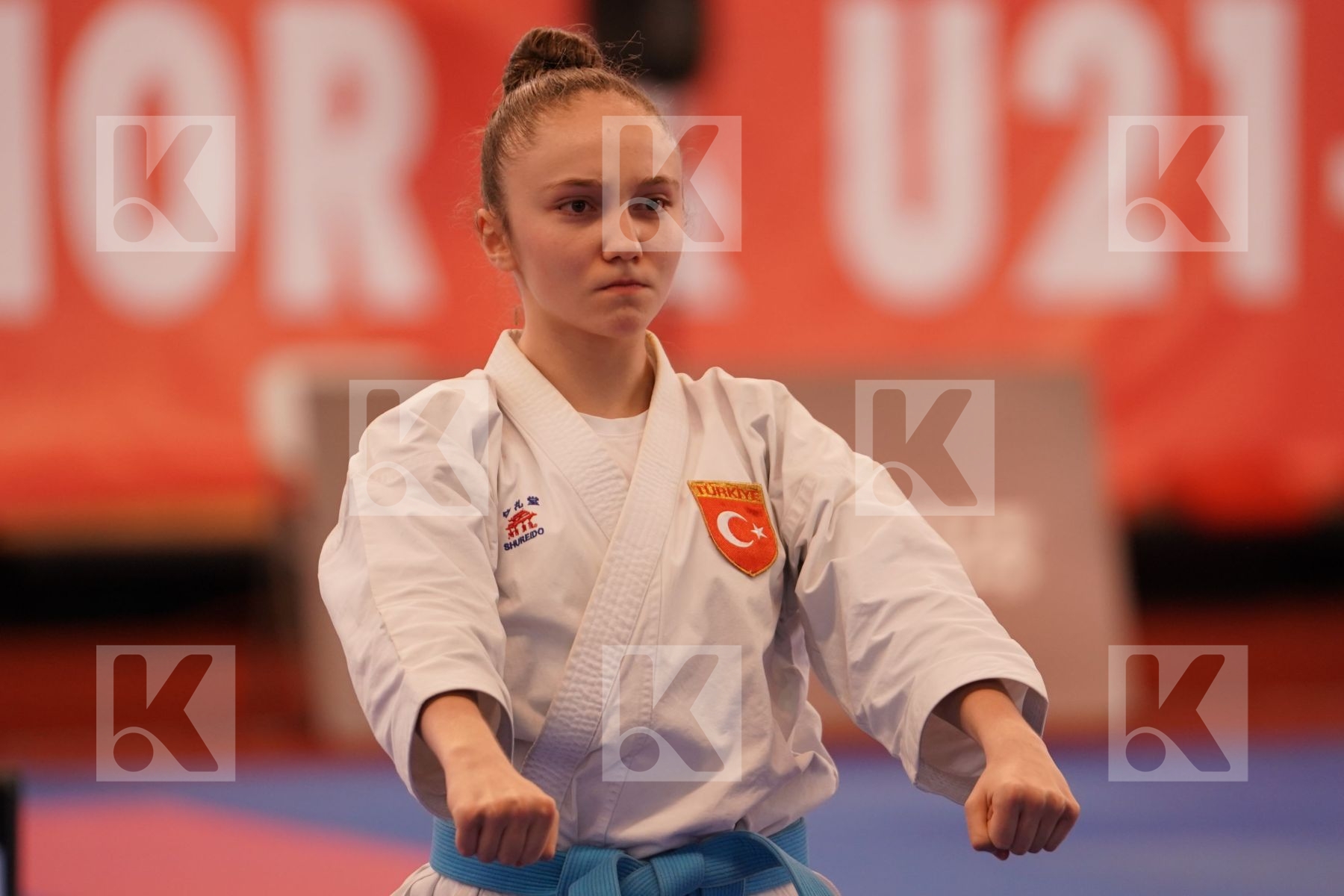 TUREMEN DAMLA SU (TURKEY) in Cadet Kata Female - Final bout
