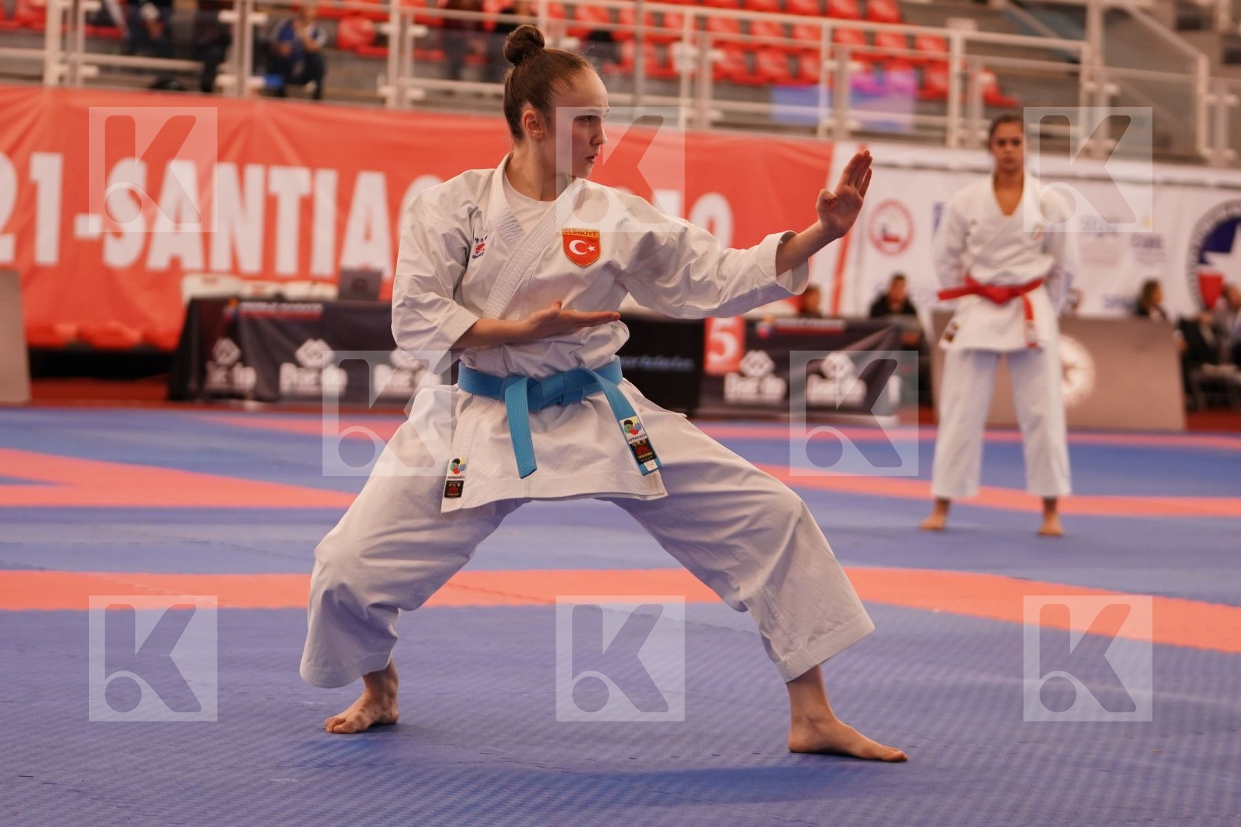 TUREMEN DAMLA SU (TURKEY) in Cadet Kata Female - Final bout