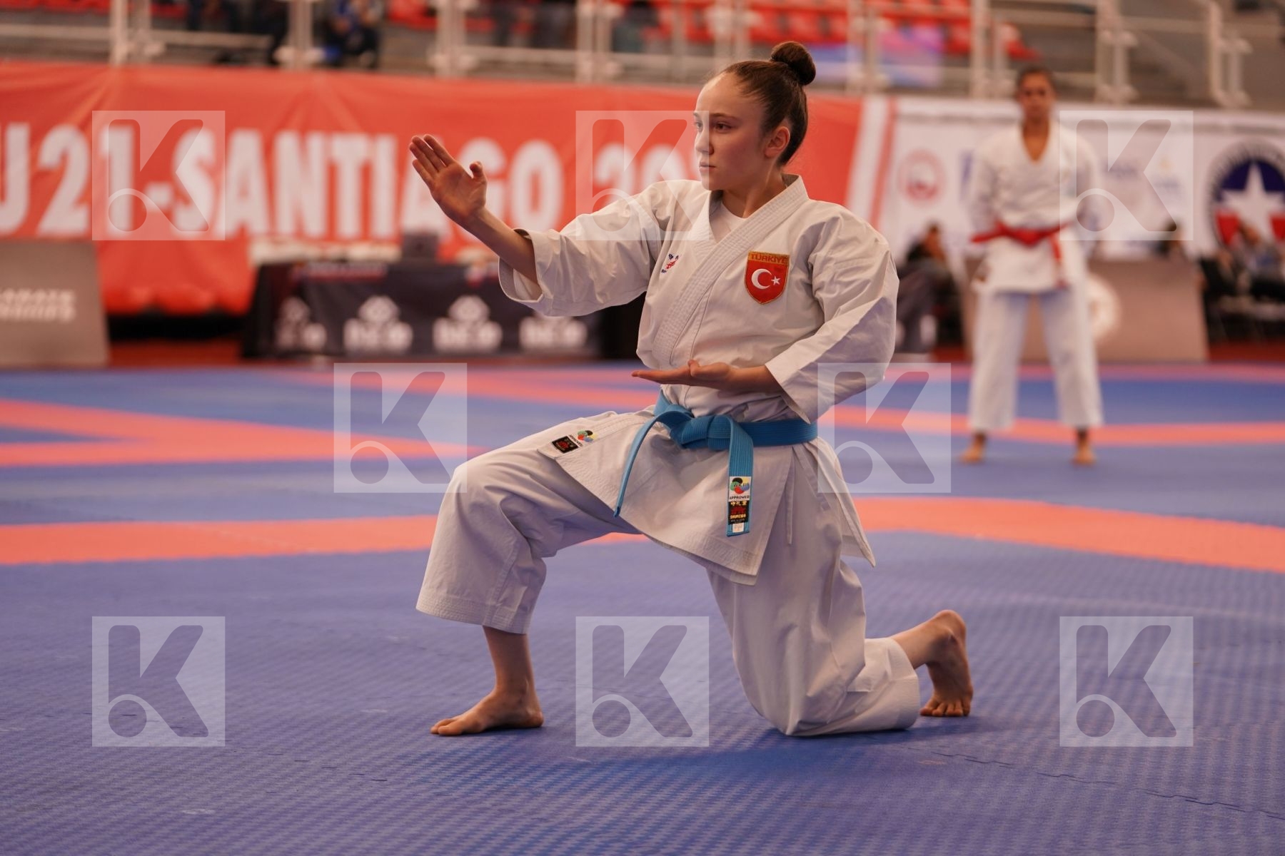 TUREMEN DAMLA SU (TURKEY) in Cadet Kata Female - Final bout