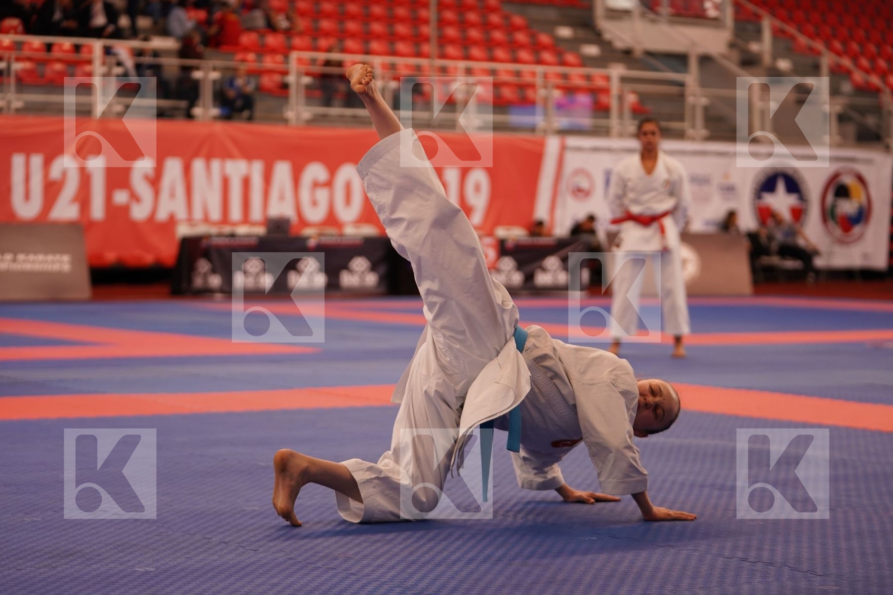 TUREMEN DAMLA SU (TURKEY) in Cadet Kata Female - Final bout