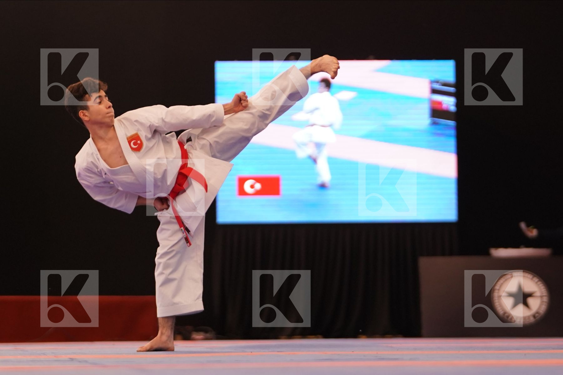 KAYNAR FURKAN (TURKEY) in Cadet Kata Male - Final bout