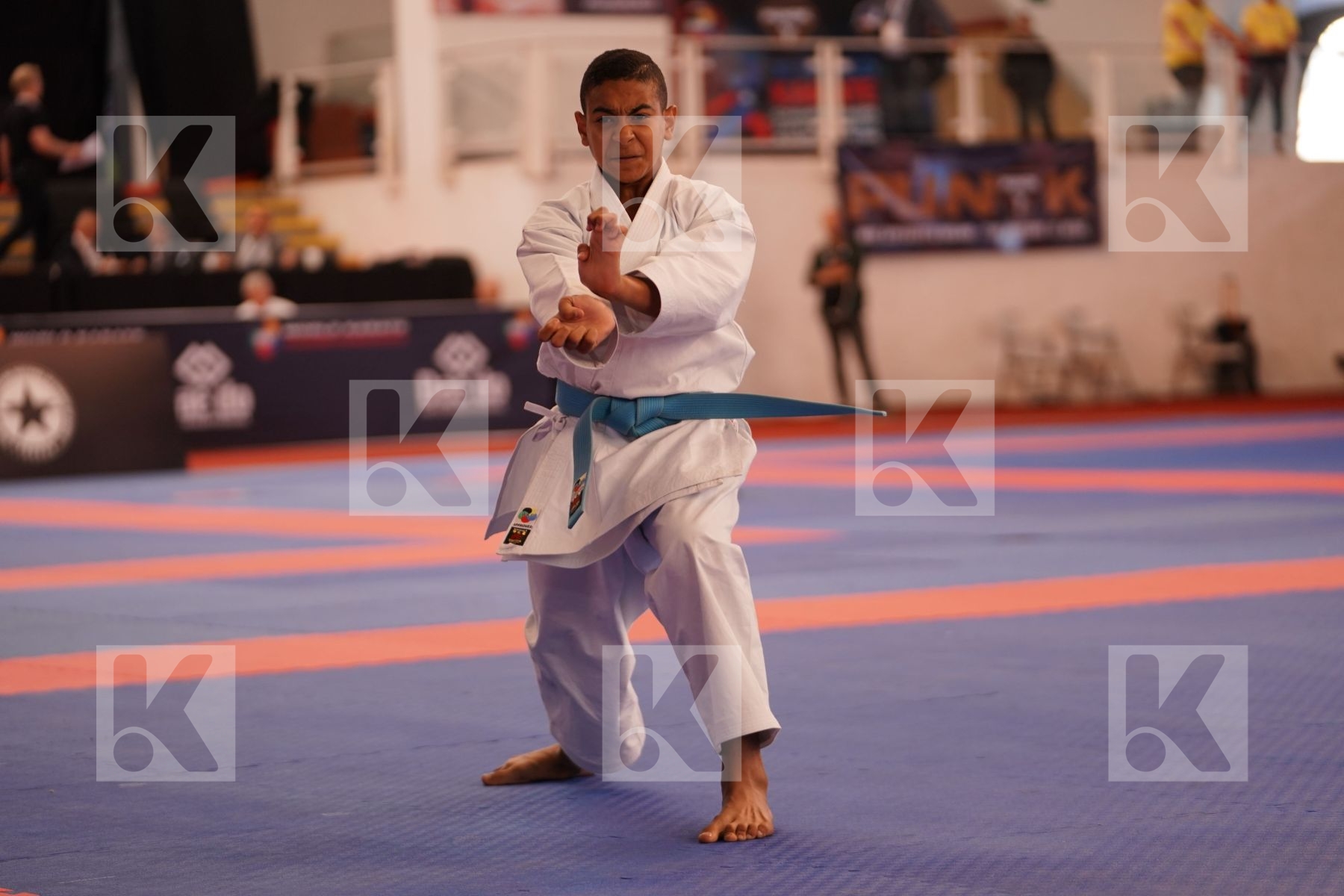 HUSSEIN MOHAMED HUSSEIN (EGYPT) in Cadet Kata Male - Final bout