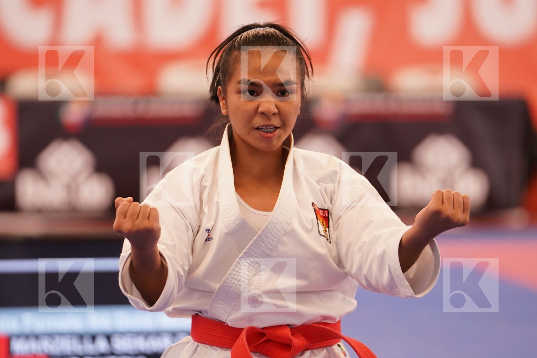 MARZELLA SEKAR DAMAYANTI (INDONESIA) in Junior Kata Female - Final bout