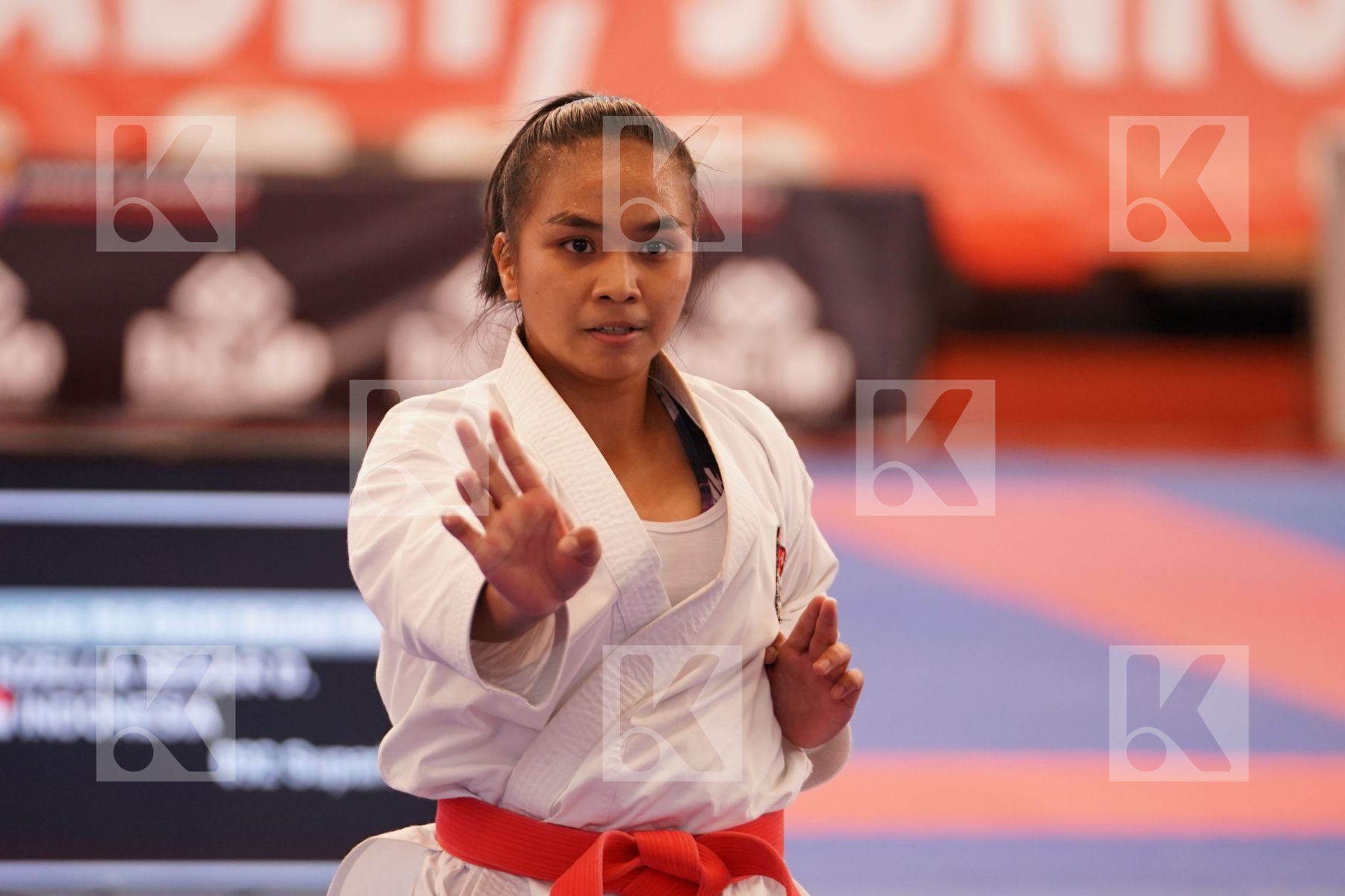 MARZELLA SEKAR DAMAYANTI (INDONESIA) in Junior Kata Female - Final bout