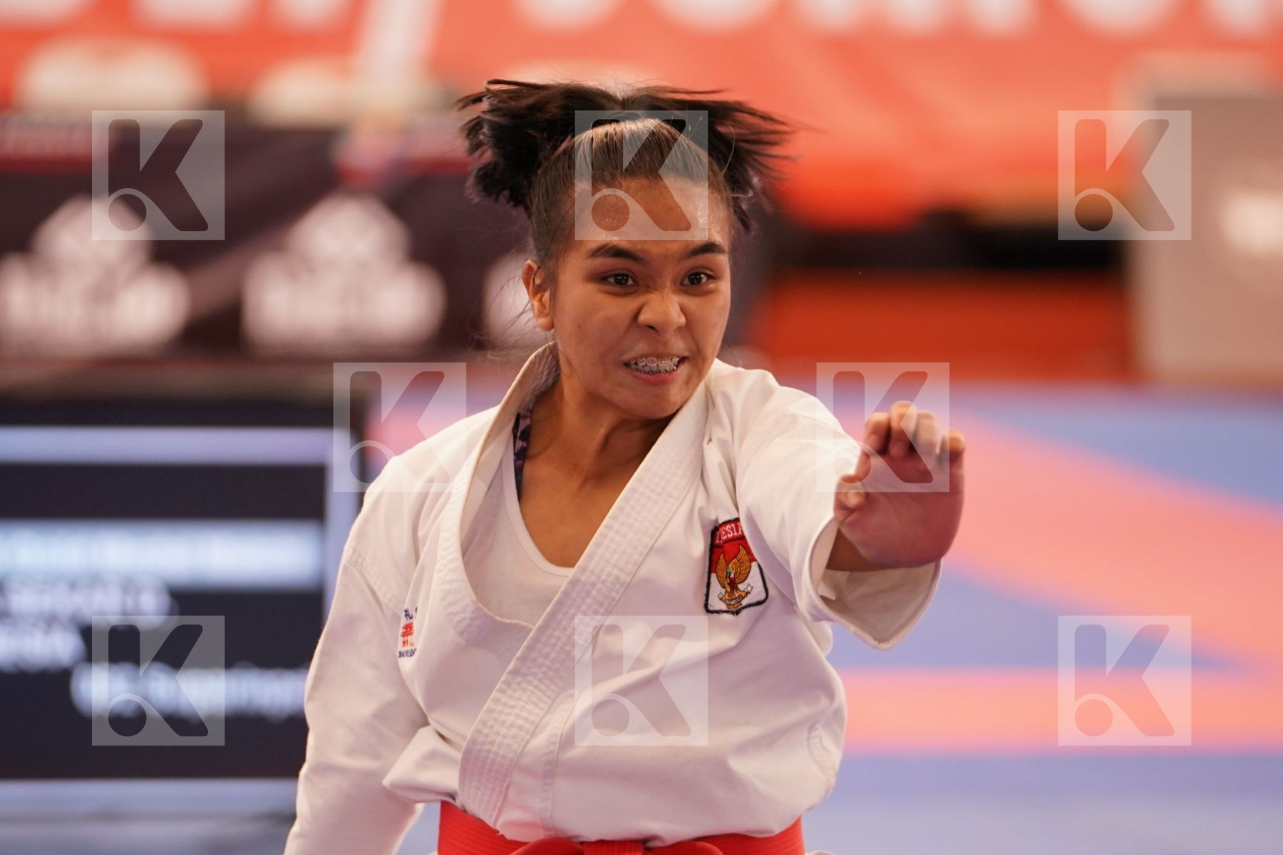 MARZELLA SEKAR DAMAYANTI (INDONESIA) in Junior Kata Female - Final bout