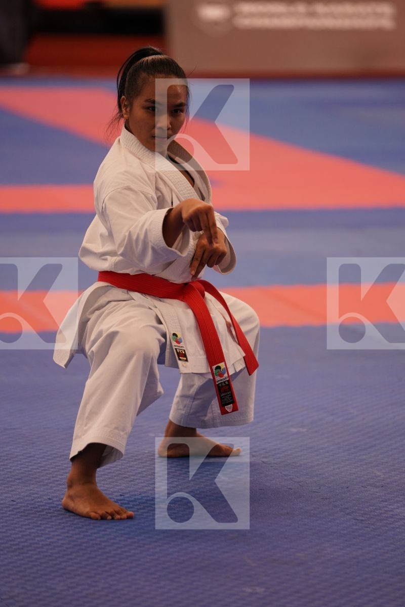 MARZELLA SEKAR DAMAYANTI (INDONESIA) in Junior Kata Female - Final bout