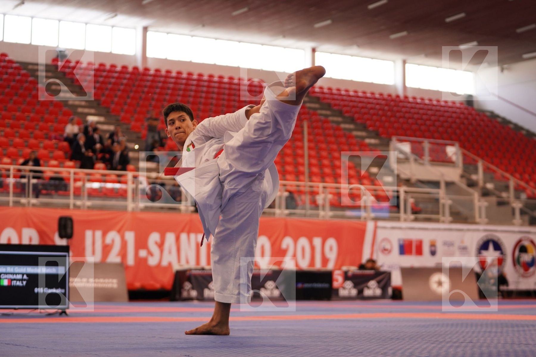 GHINAMI ALESSIO (ITALY) in Junior Kata Male - Final bout