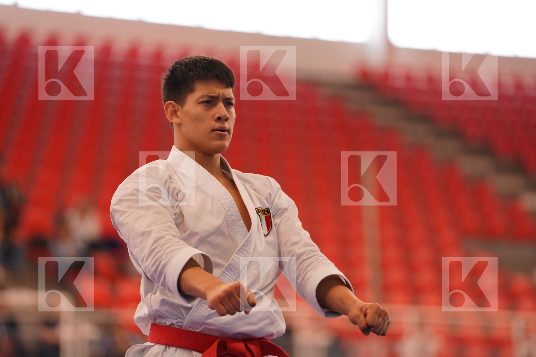 GHINAMI ALESSIO (ITALY) in Junior Kata Male - Final bout